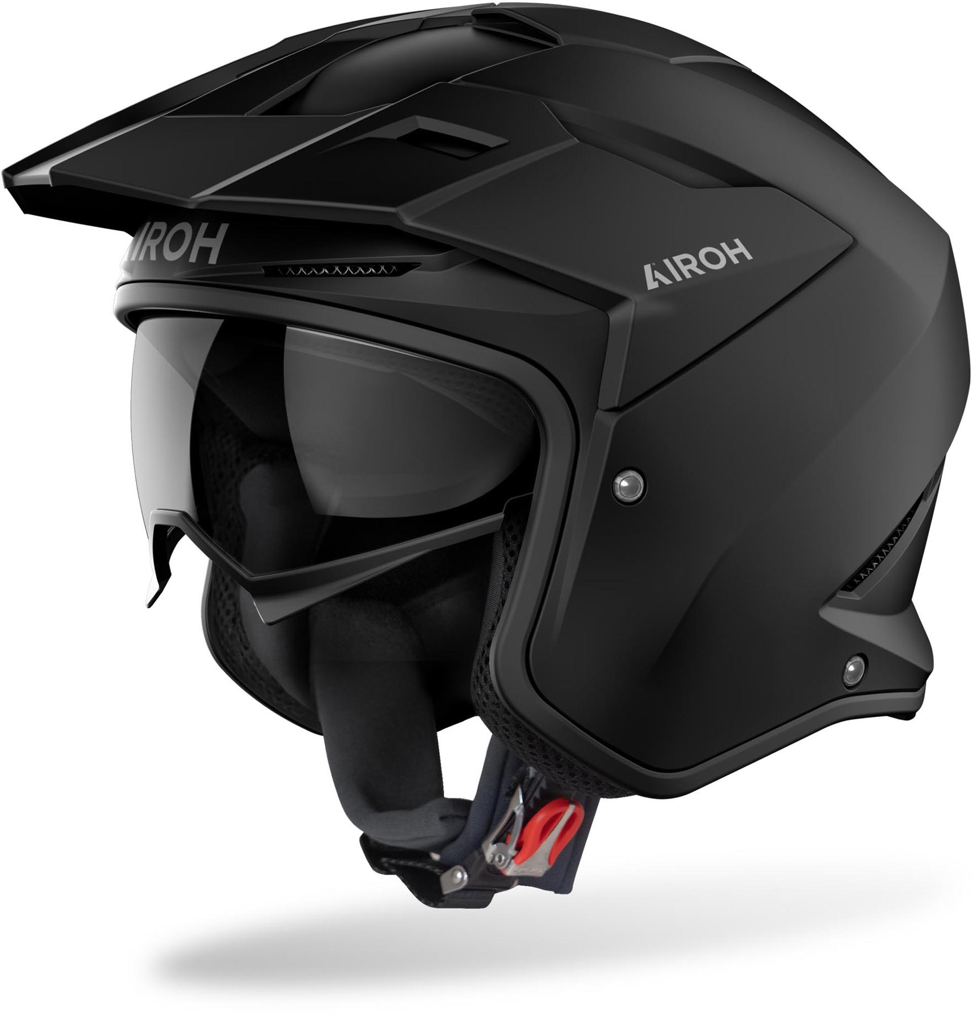 Airoh Men's Black Kombakt Jet Helmet, Size Xl For