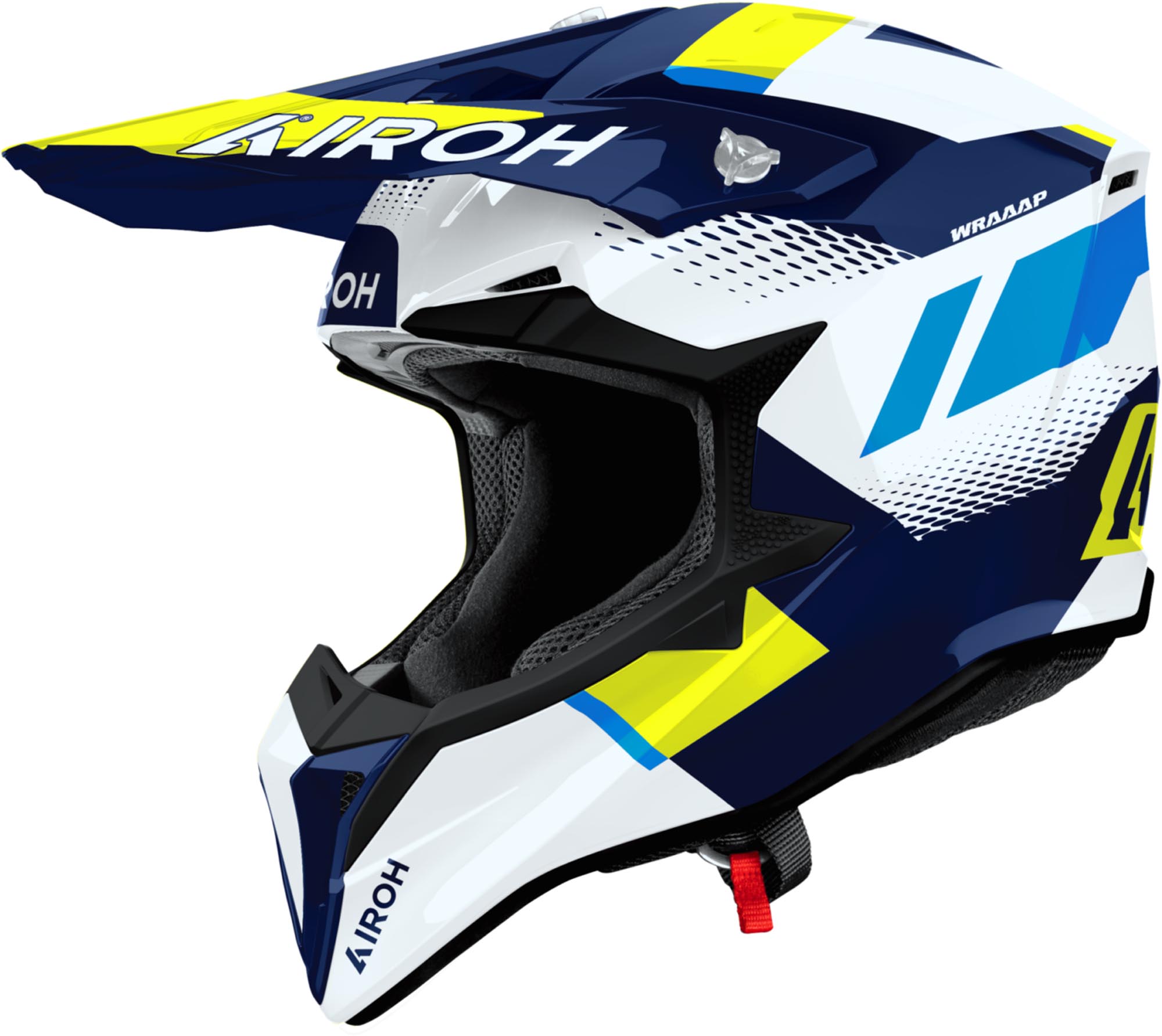 Airoh Wraaap Vision Motocross Helmet, Size Xl For Men