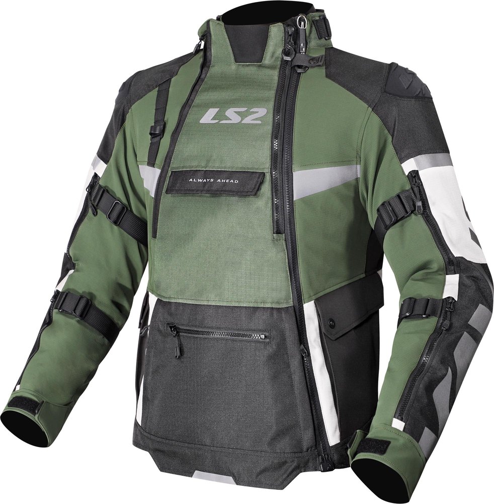 LS2 X-Master Chaqueta Textil de Motocicleta Impermeable