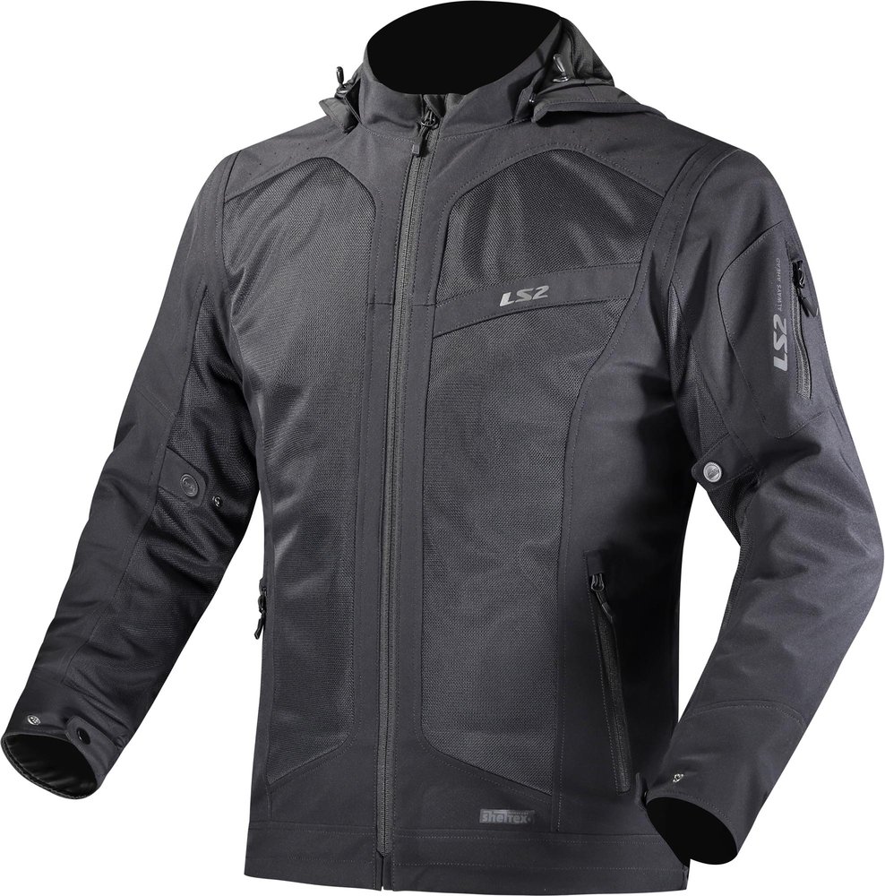 LS2 Bolton Air Chaqueta Textil de Motocicleta Impermeable