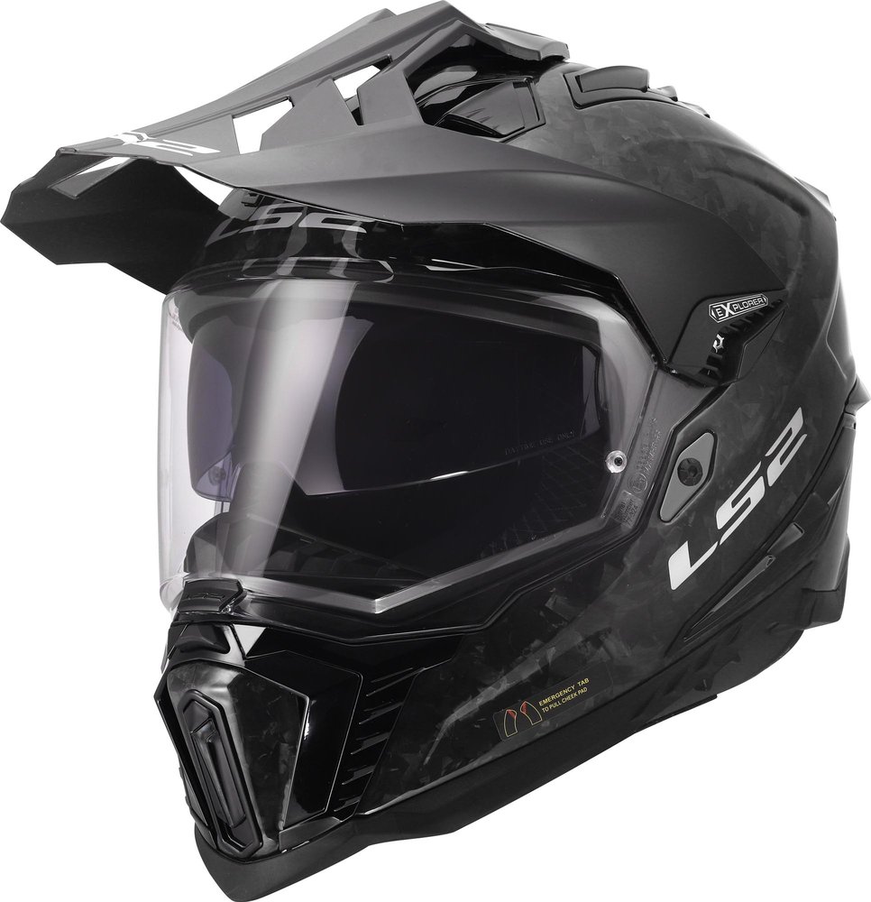 LS2 MX701 Explorer Carbon Forged Casco de Enduro