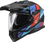 LS2 MX702 Pioneer II Block Casque d’enduro