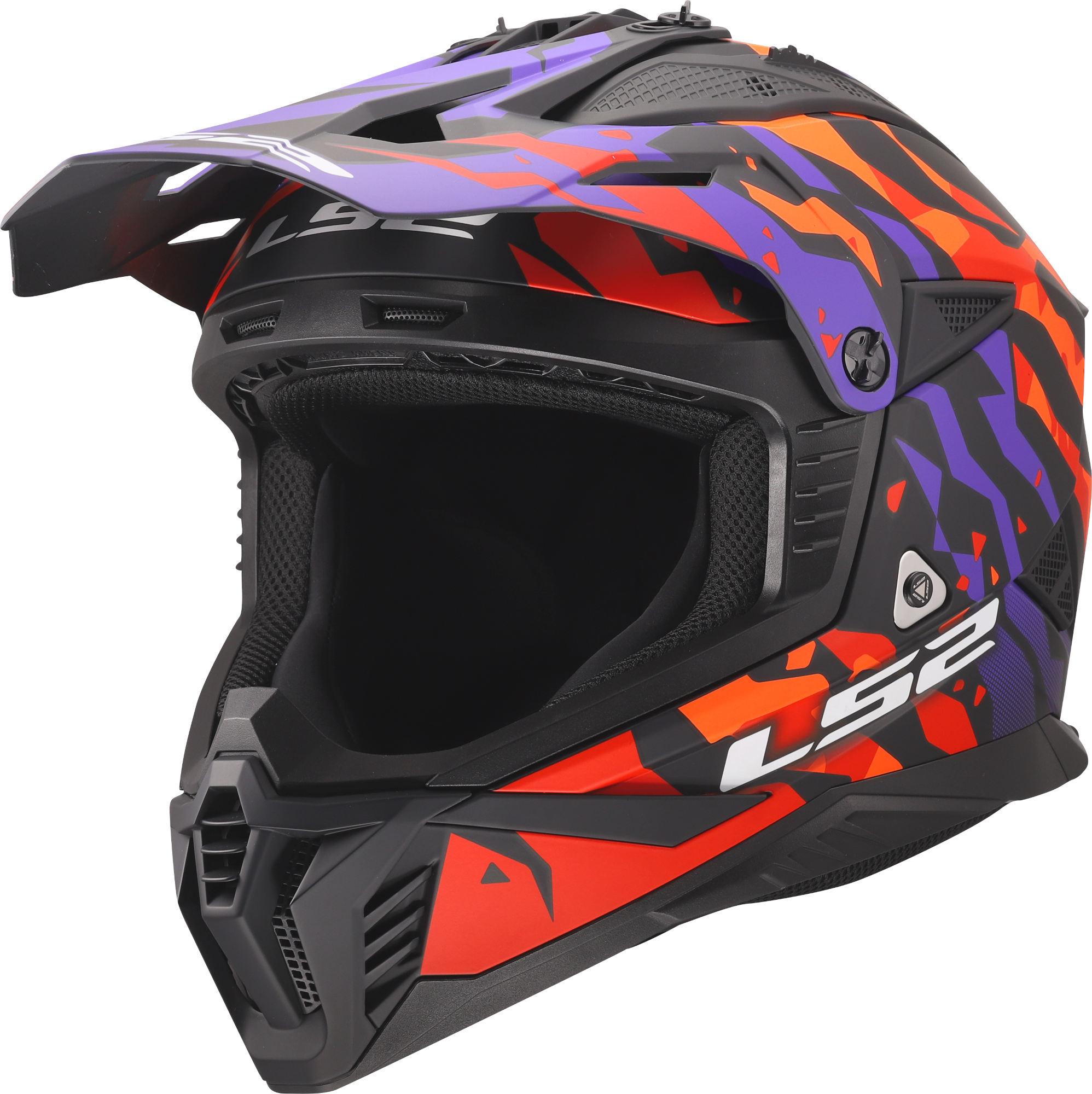 LS2 MX708 Fast II Grotesk Motocross Helm 467082351M