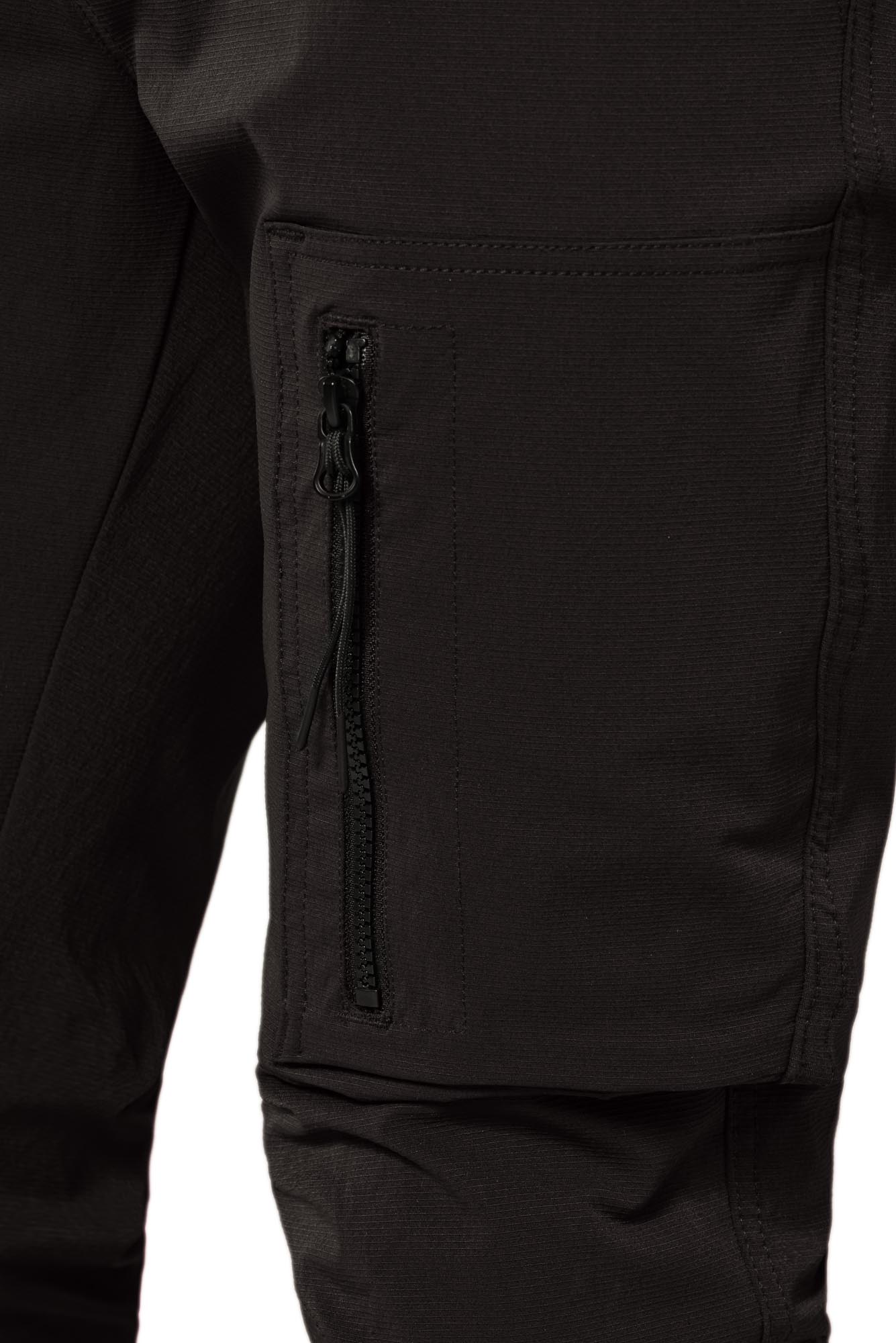 Side view of Revit Chino Terry Skinny Motorcycle Textile Pants, Size 32 34 for Men