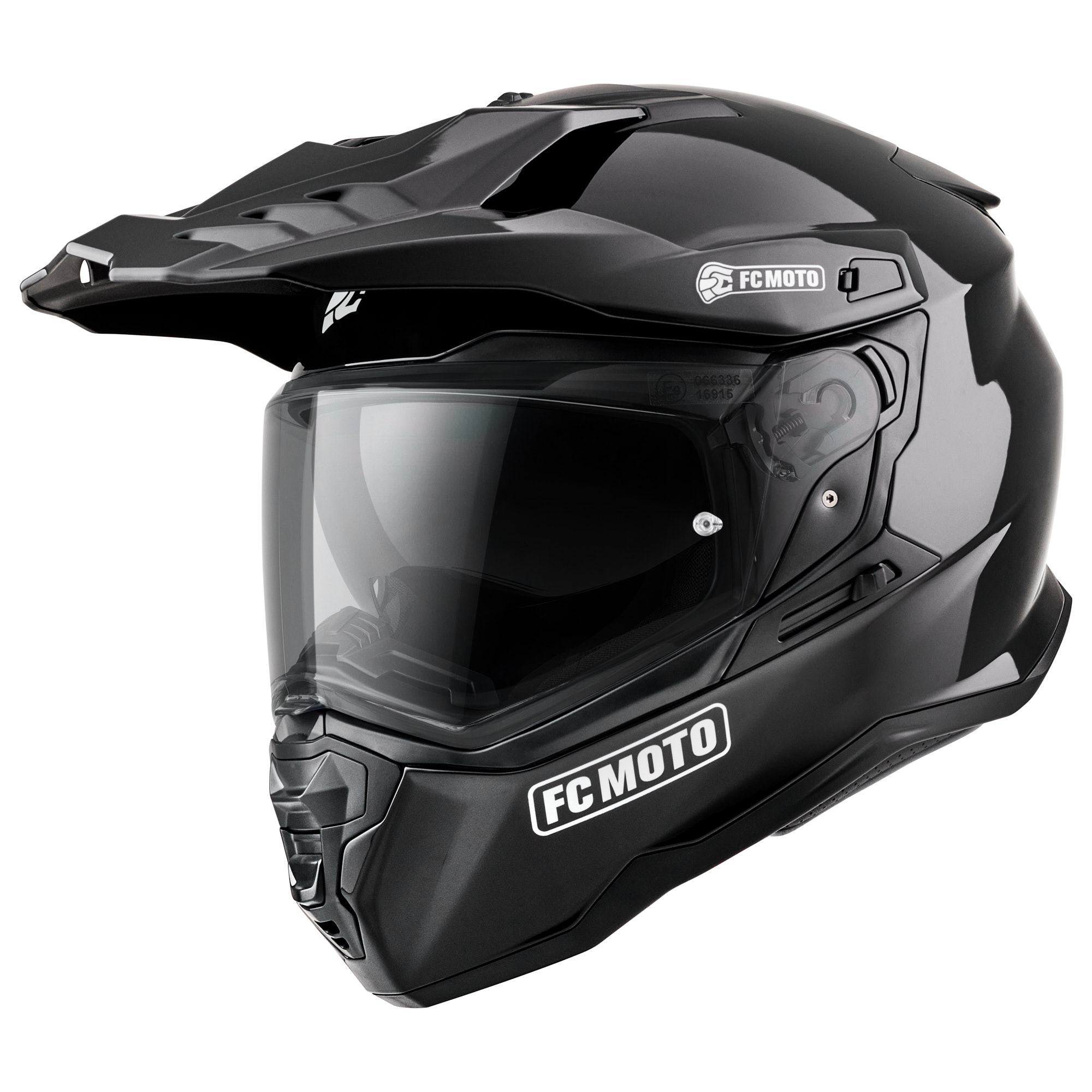 Fc-Moto XP-22S Enduro Helmet, Black, Size S For Men