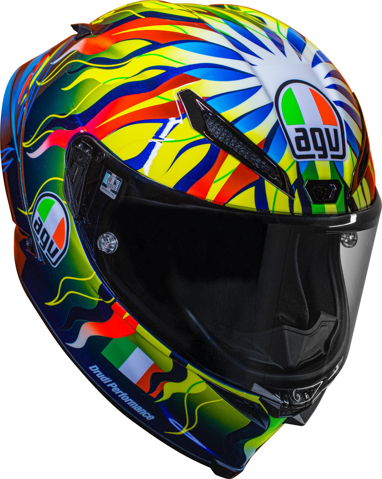 AGV Pista GP RR Soleluna 2025 Carbon Шлем