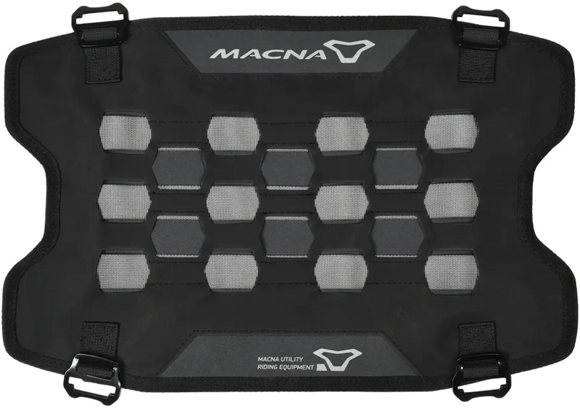 Side view of Macna Rocktopus Motorcycle Base Plate, Size L for Men