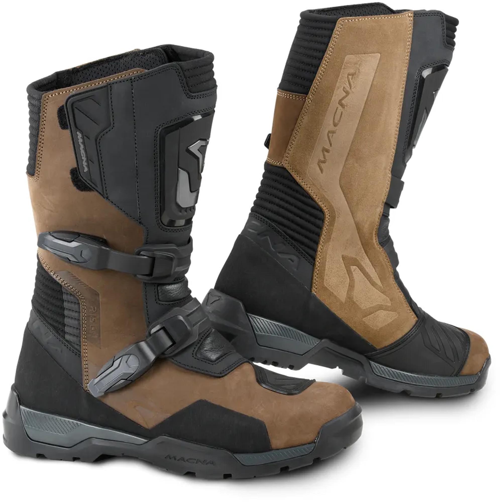 Macna Ivarlast HDry waterproof Motorcycle Boots, brown, Size 40 for Men-image-995870568