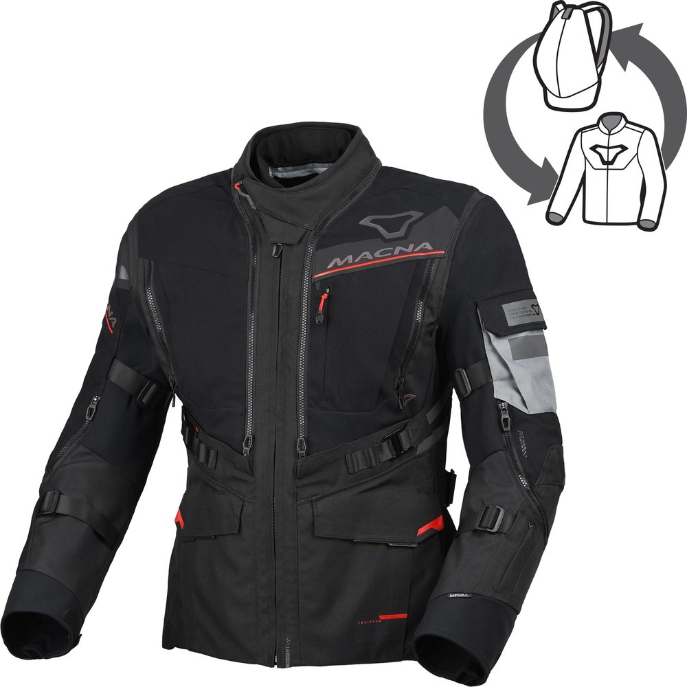 Macna Flexodus waterdichte motorfiets textieljas