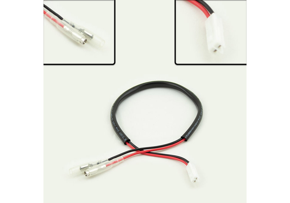 PROTECH Kennzeichenbeleuchtungsadapterkabel schwarz