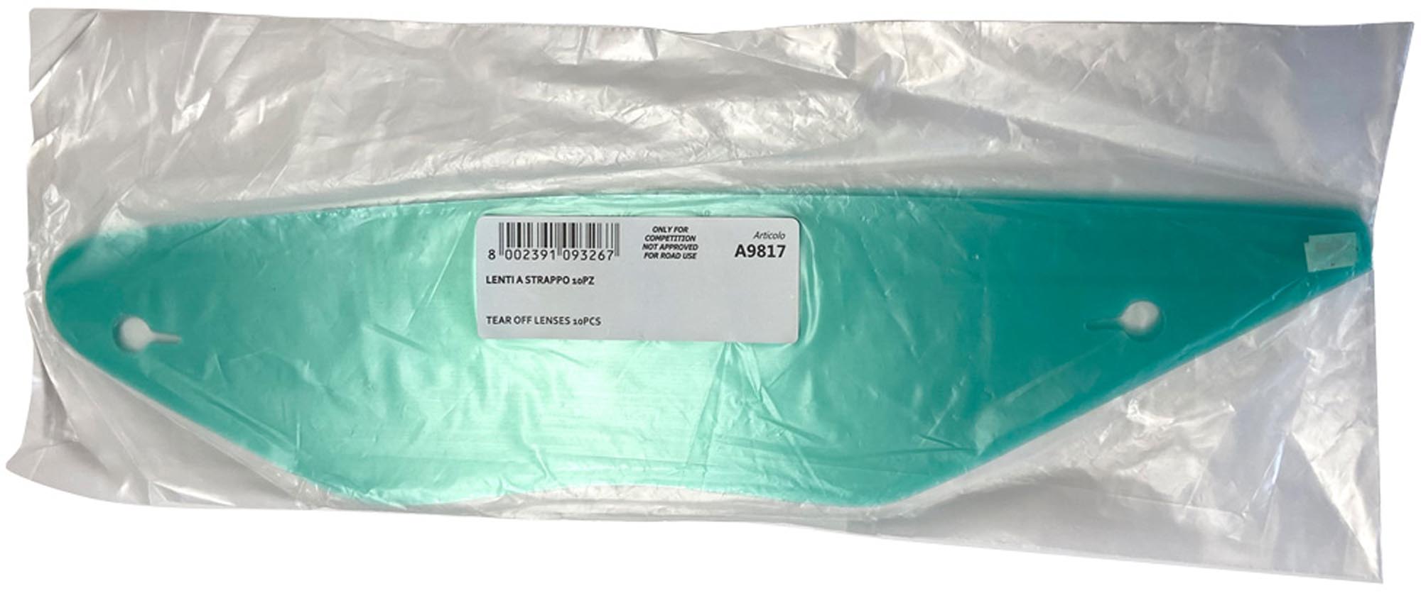 Caberg Men's Gp01 Visor Tear-Off Foils - 10 Pack For