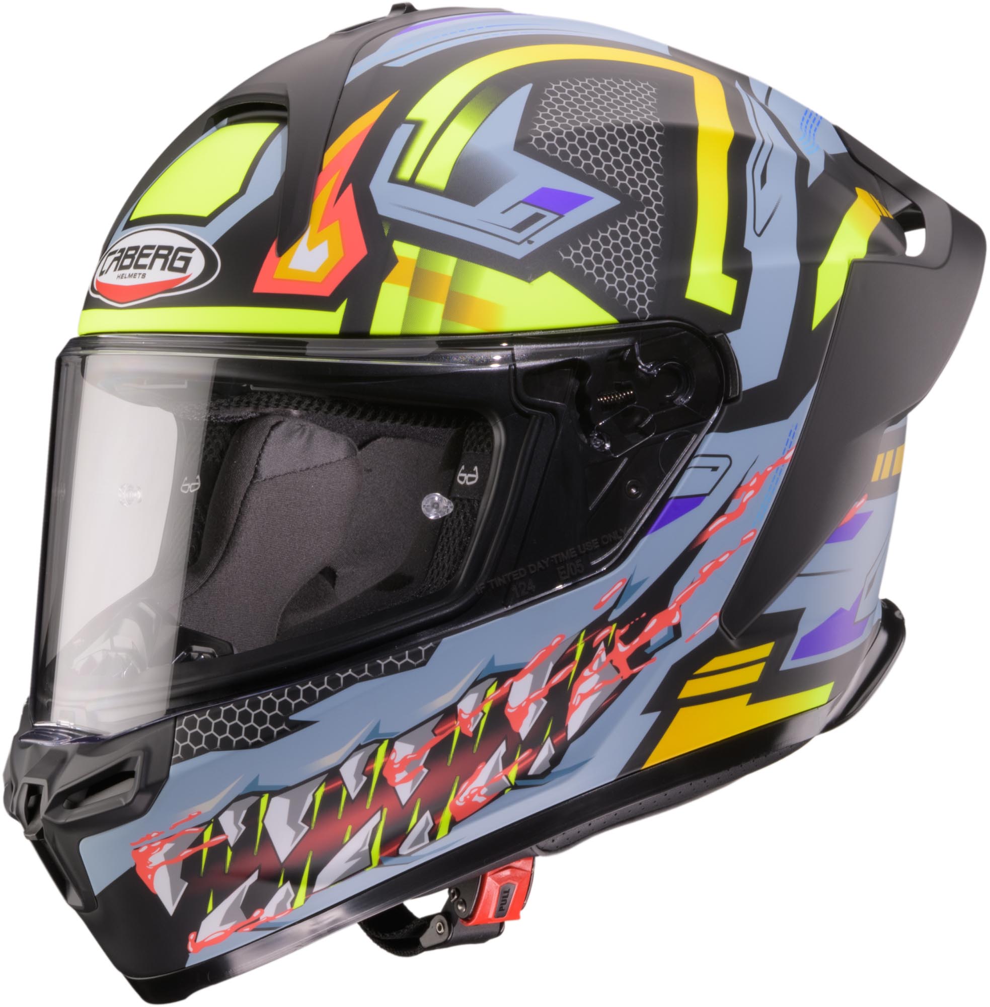 Caberg Roxter Hunter Helmet, Transparent, Size S For Men
