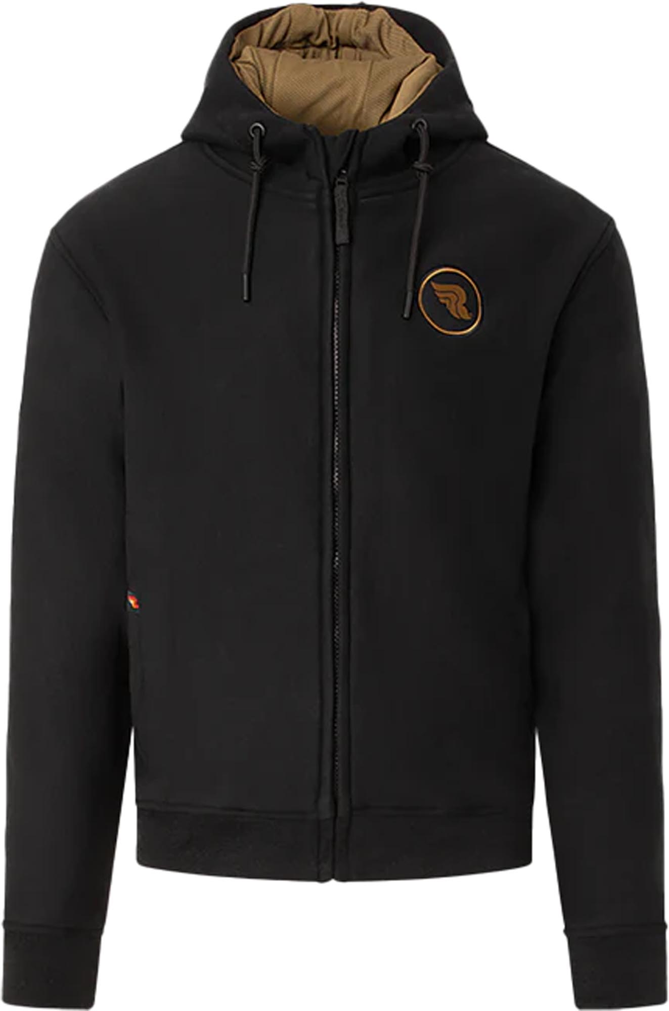 Riding Culture Riding Sweat à capuche moto, noir-vert, taille S pour Hommes