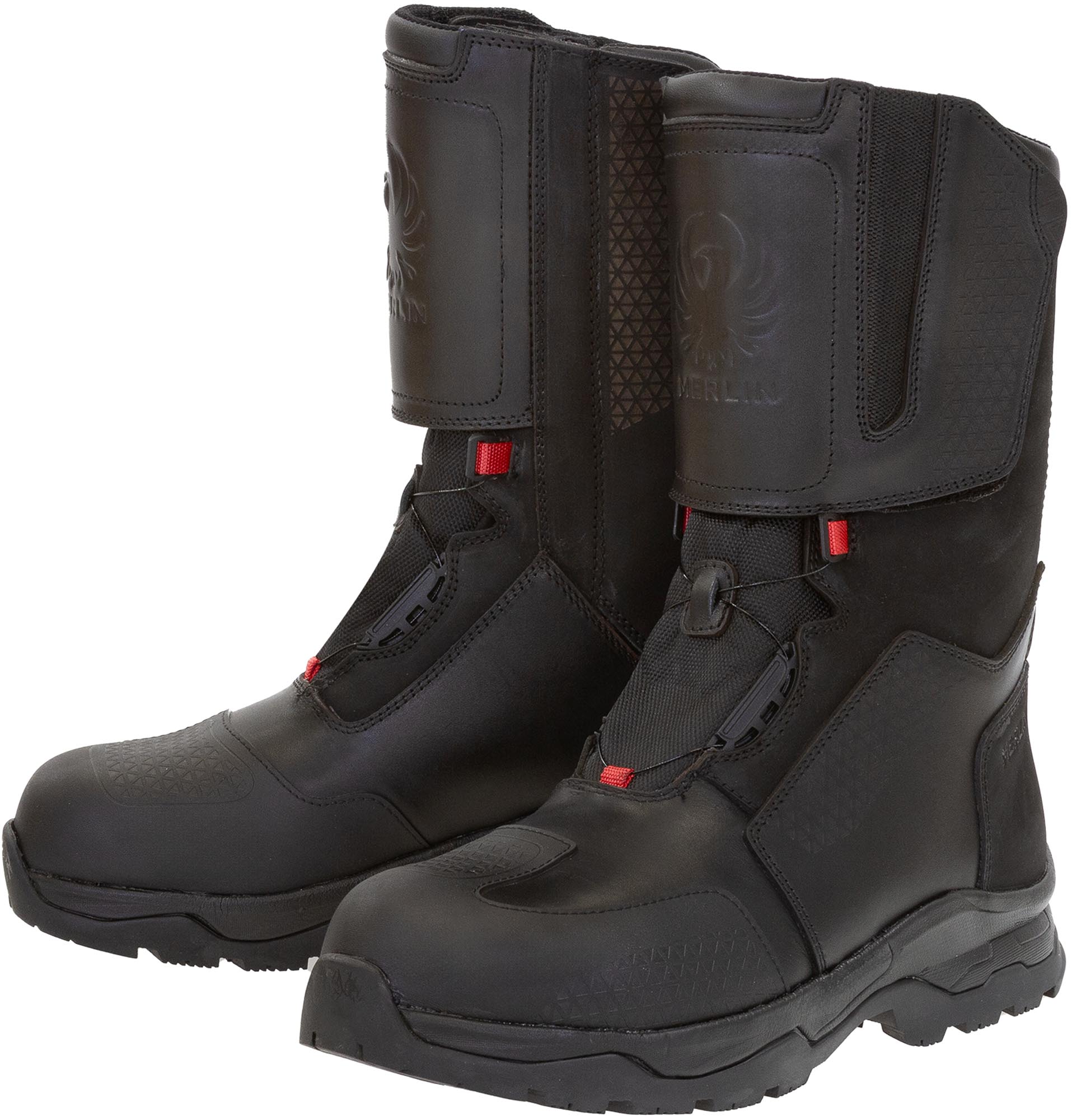 Merlin Frontier D3O Bottes de moto imperméables, taille 41 pour Hommes