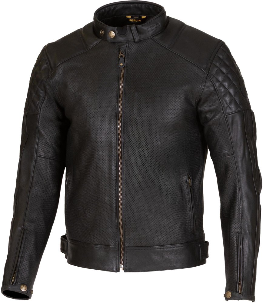 Merlin Icon D3O perforated Motorcycle Leather Jacket