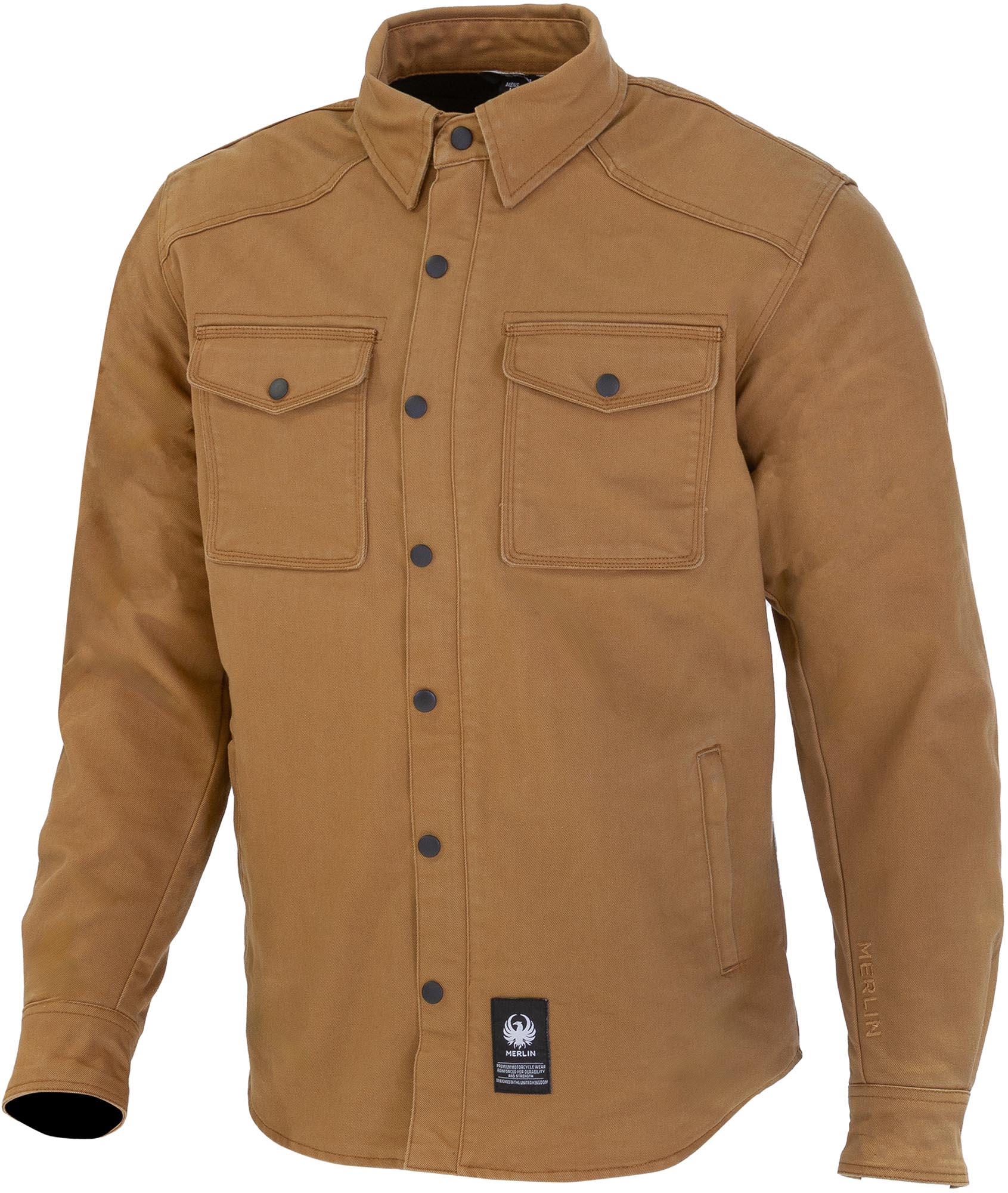 Merlin Renegade AAA Chemise de moto, beige, taille 3XL pour Hommes