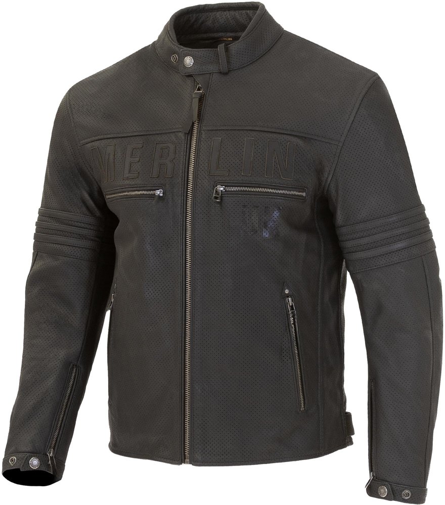 Merlin Revival D3O perforated Motorcycle Leather Jacket