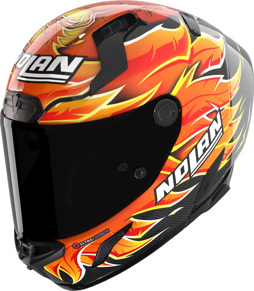 Nolan X-804 RS Ultra Carbon Replica Iannone Casco