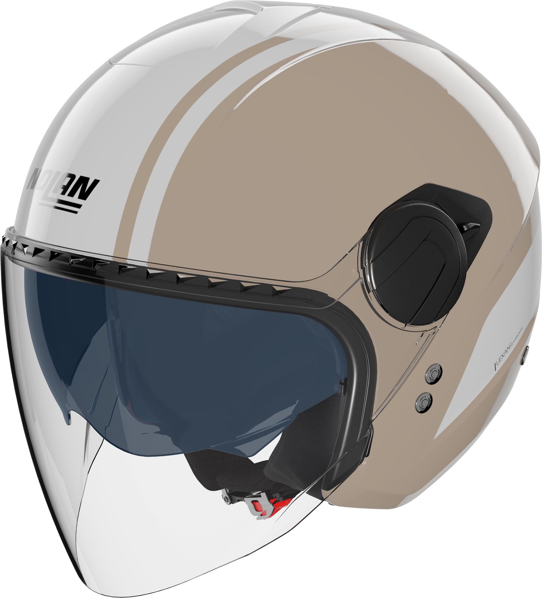 Nolan N20-2 Visor Dolce Vita Jet Helmet, Beige, Size S For Men