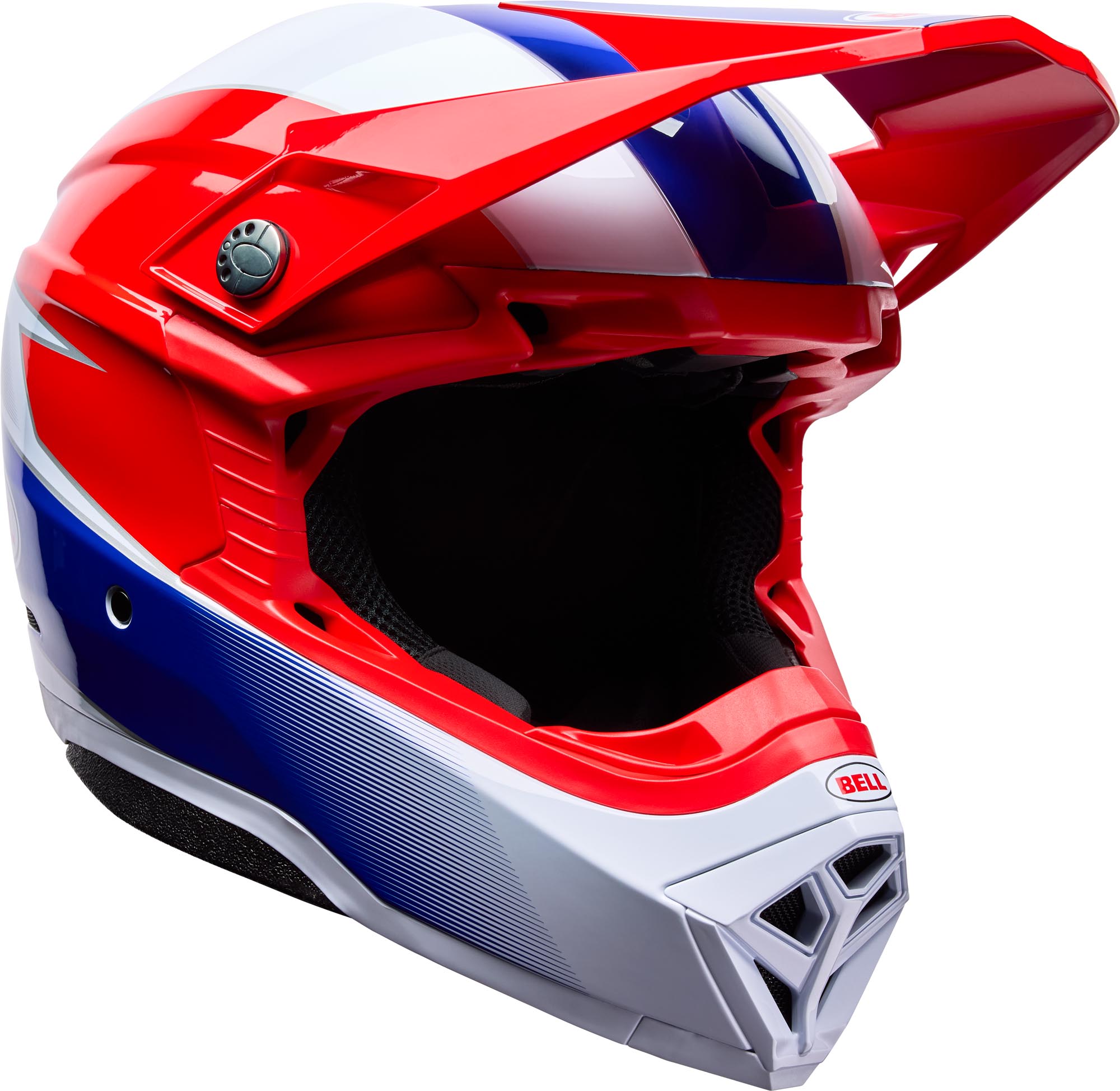 Bell Moto-10 MIPS Falcon Мотокроссовый шлем Красный/Белый XL (60/61) 
