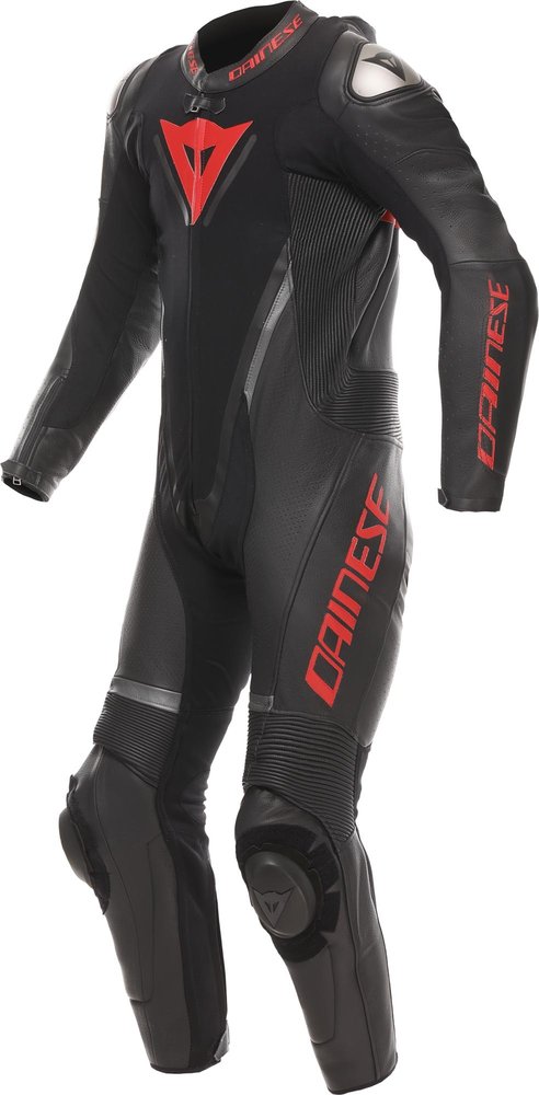 Dainese Demon Sprint perforerad endelad motorcykelläderdräkt