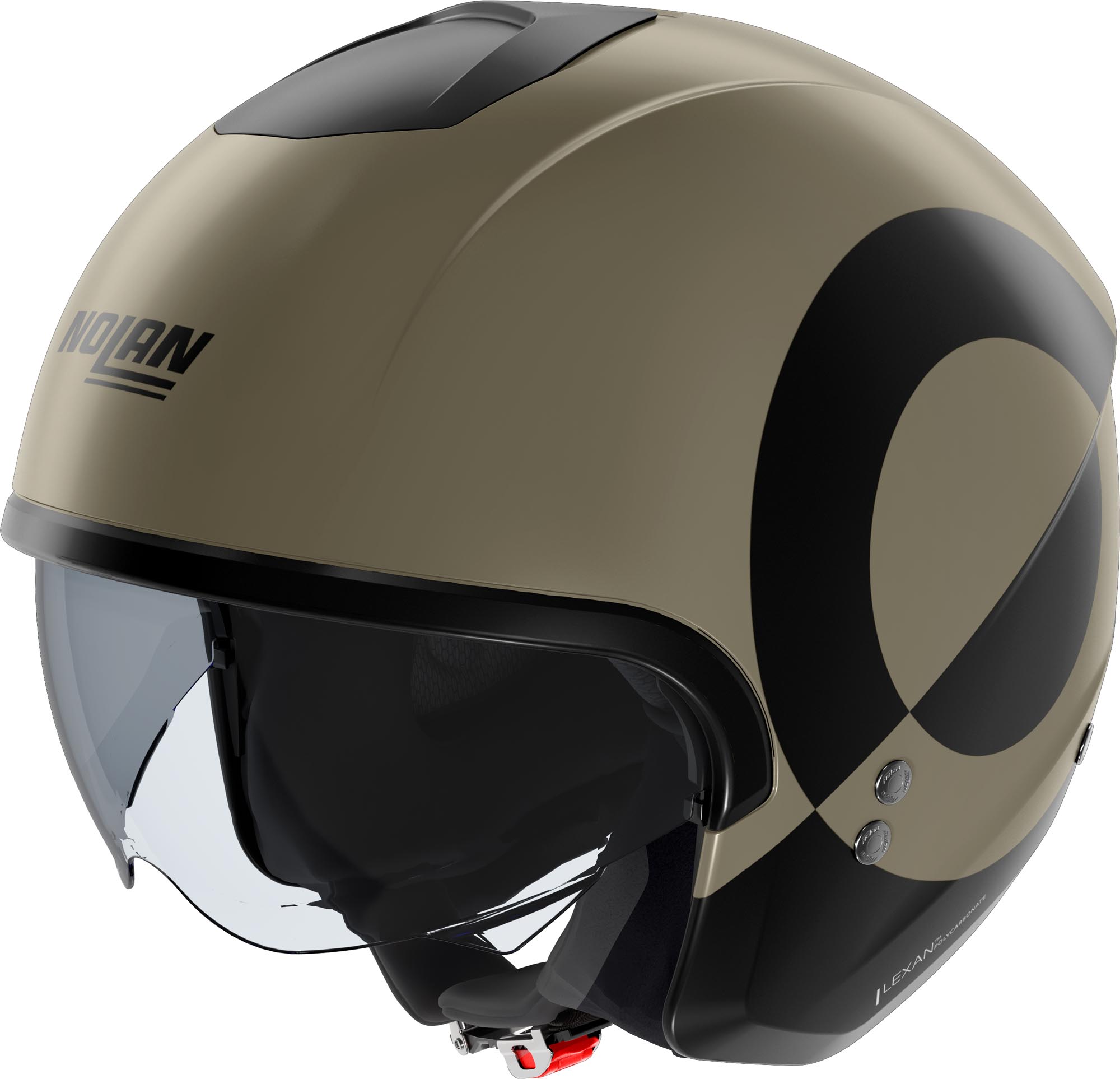 Nolan N20-2 Viceversa Jet Helmet, Black-Grey, Size 2XS For Men