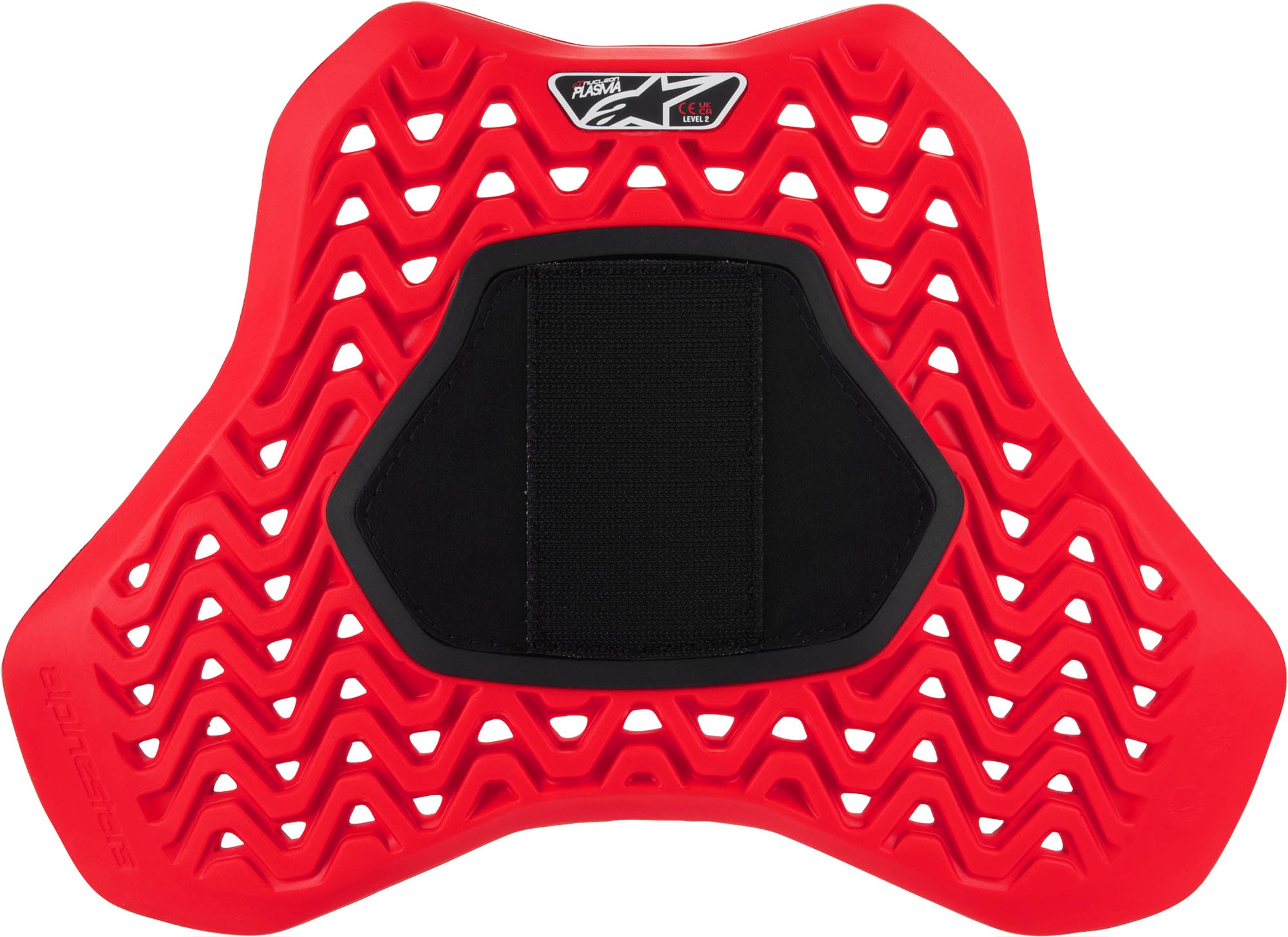 Alpinestars Nucleon Plasma Full Chest Protector, black-red, Size S for Men-image-517791045