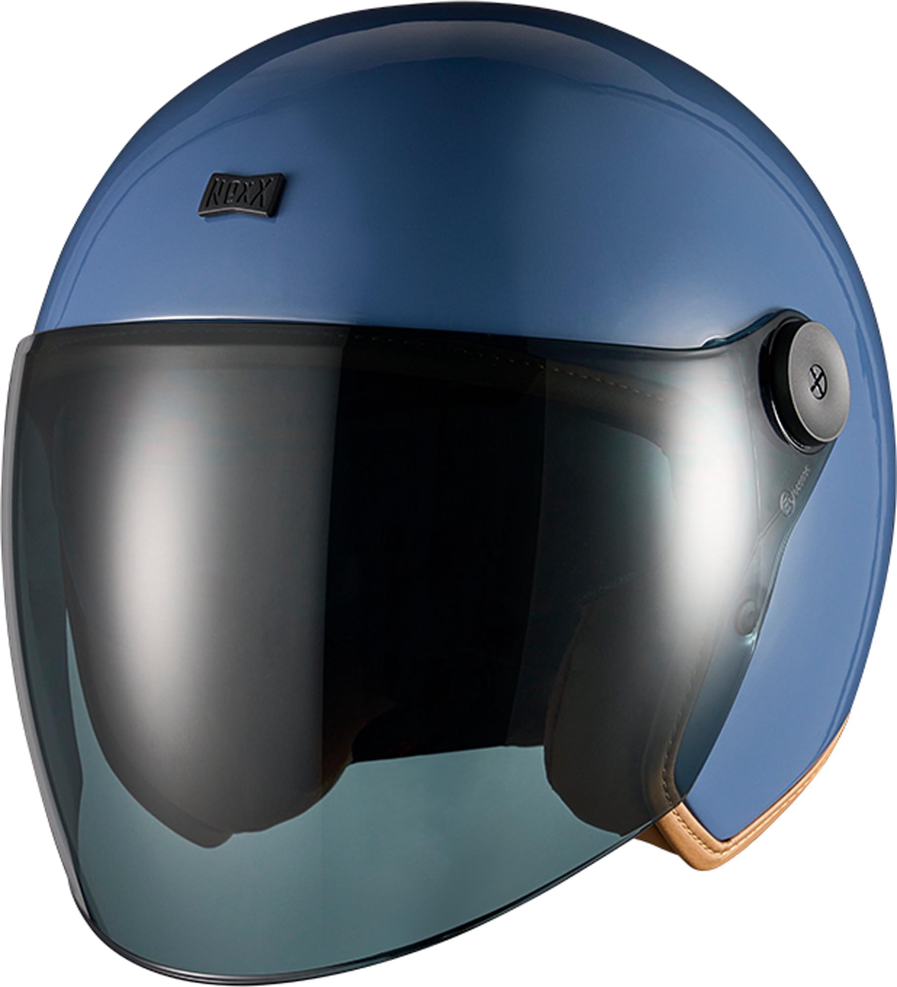 Nexx X.G30 Svelto Jet Helmet, Blue, Size S For Men