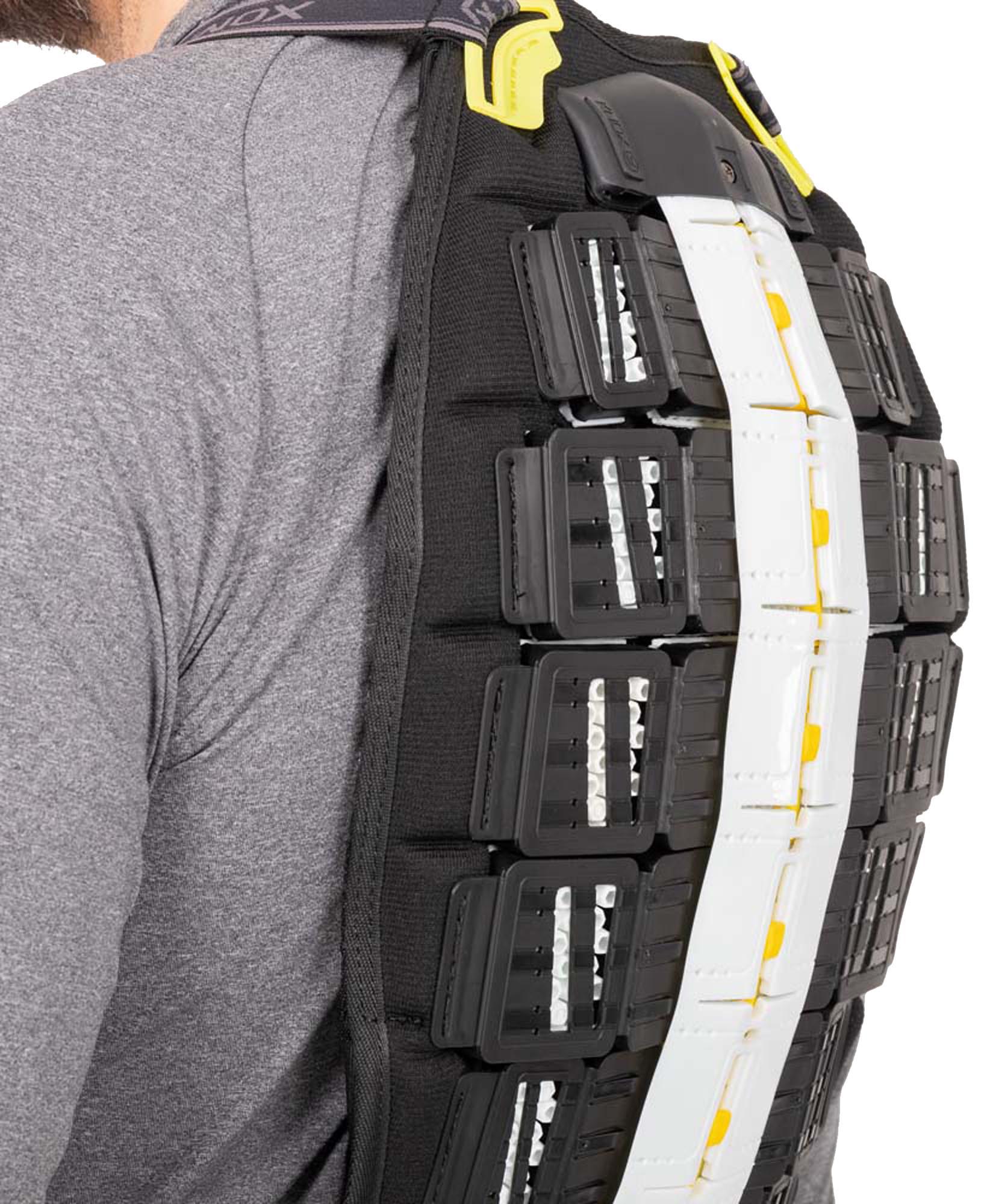Side view of Knox Aegis Back Protector, Size M for Men