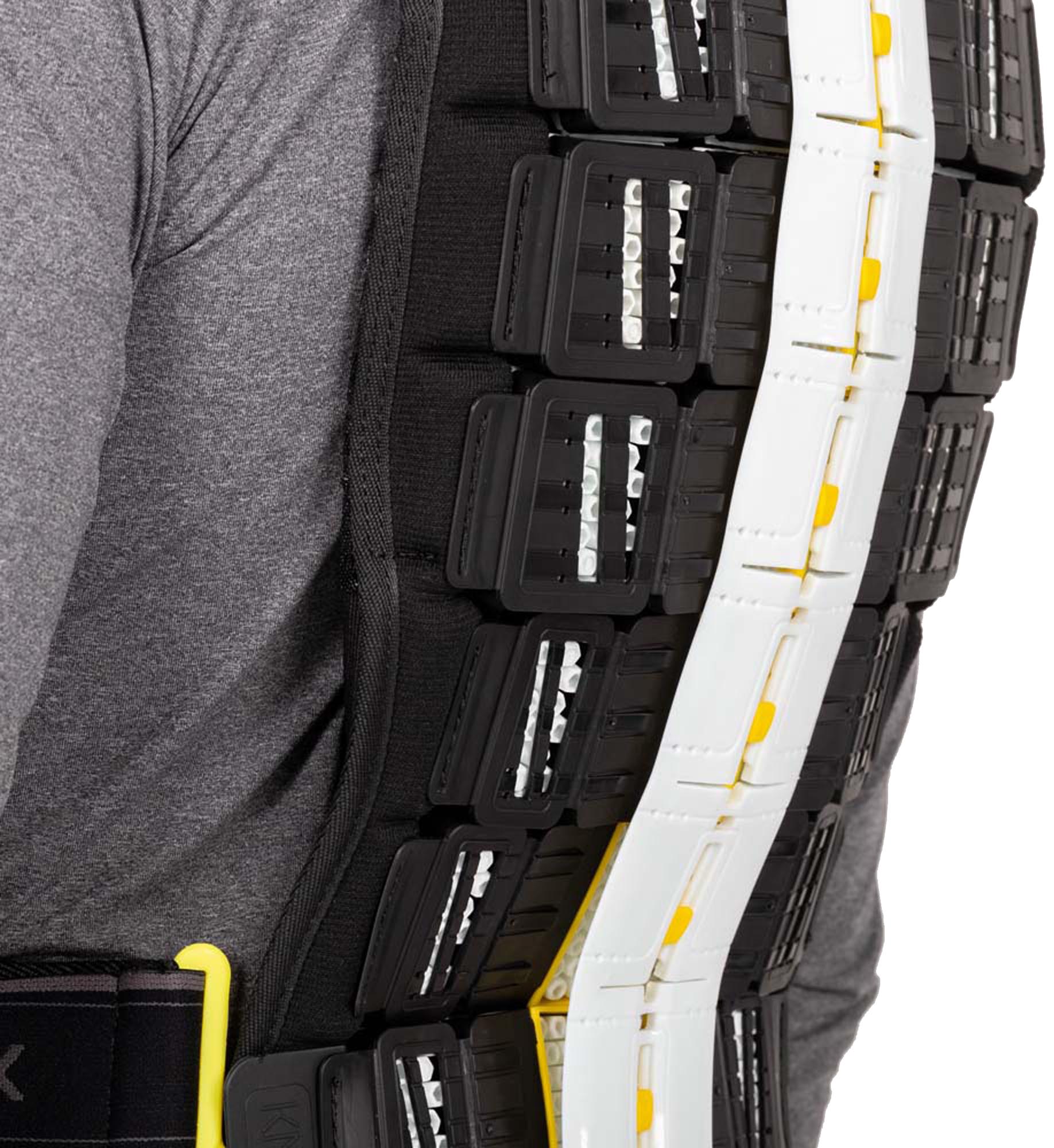 Side view of Knox Aegis Back Protector, Size M for Men