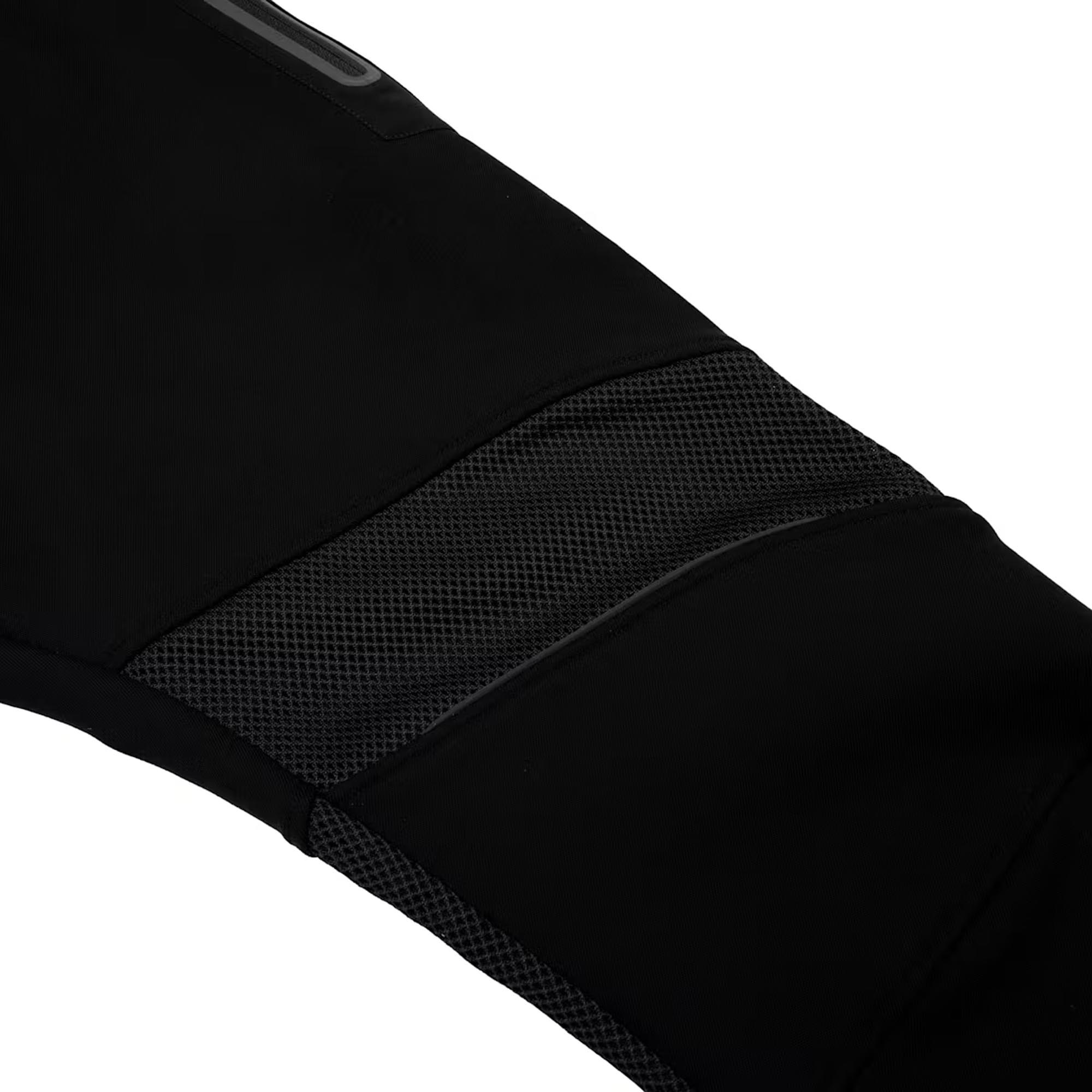 Side view of Knox Urbane Pro Move Motorcycle Textile Pants, black, Size 3XL for Men