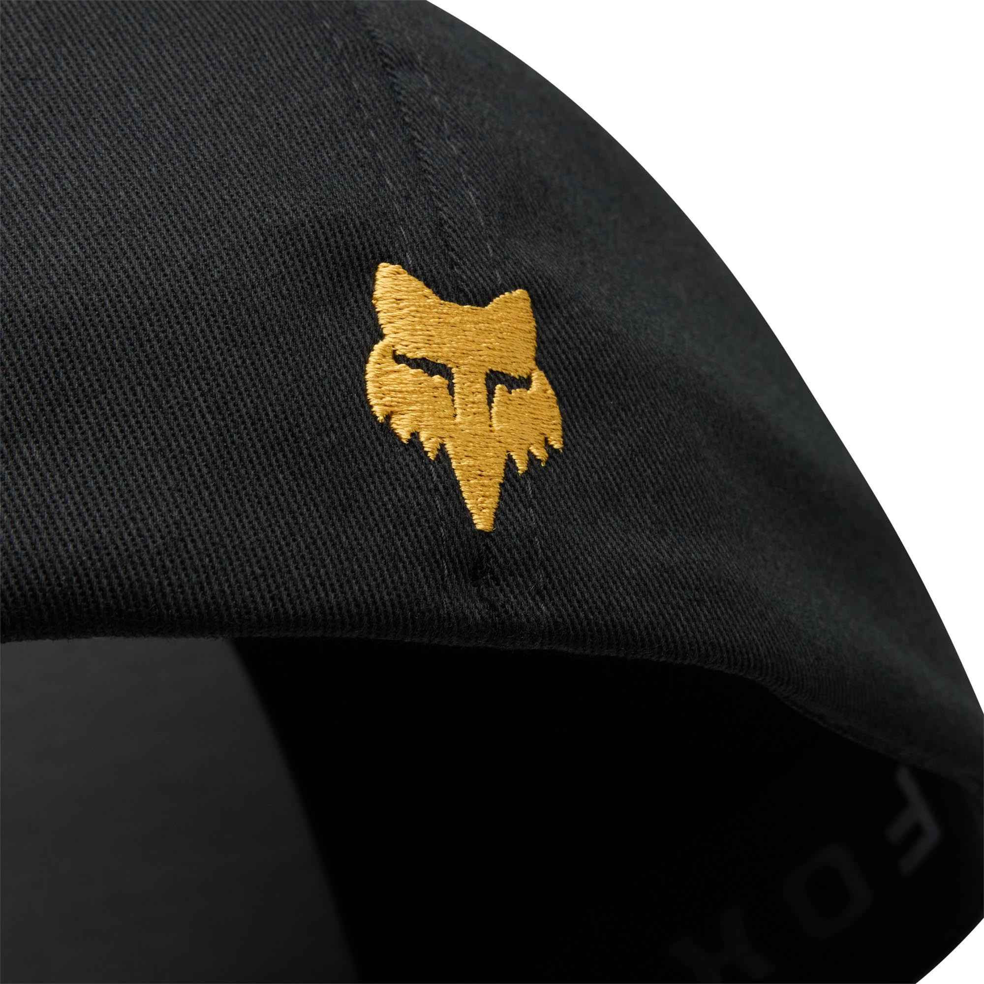 Side view of FOX Storm Flexfit Cap, black-yellow, Size L XL for Men
