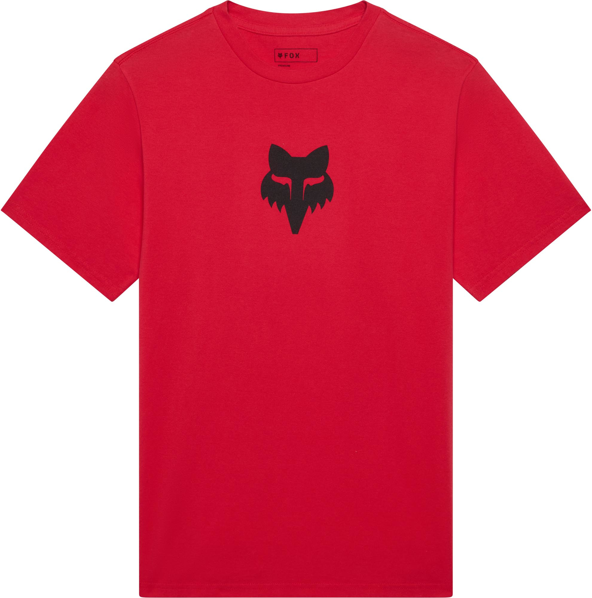 FOX Head 195 Original T-Shirt, black-red, Size M for Men-image-632449199