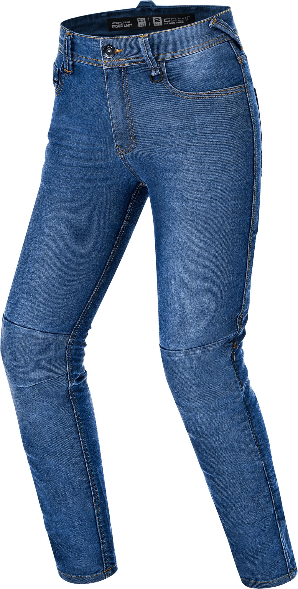 SHIMA Ridge Jeans motard pour femmes, bleu, taille 28 30