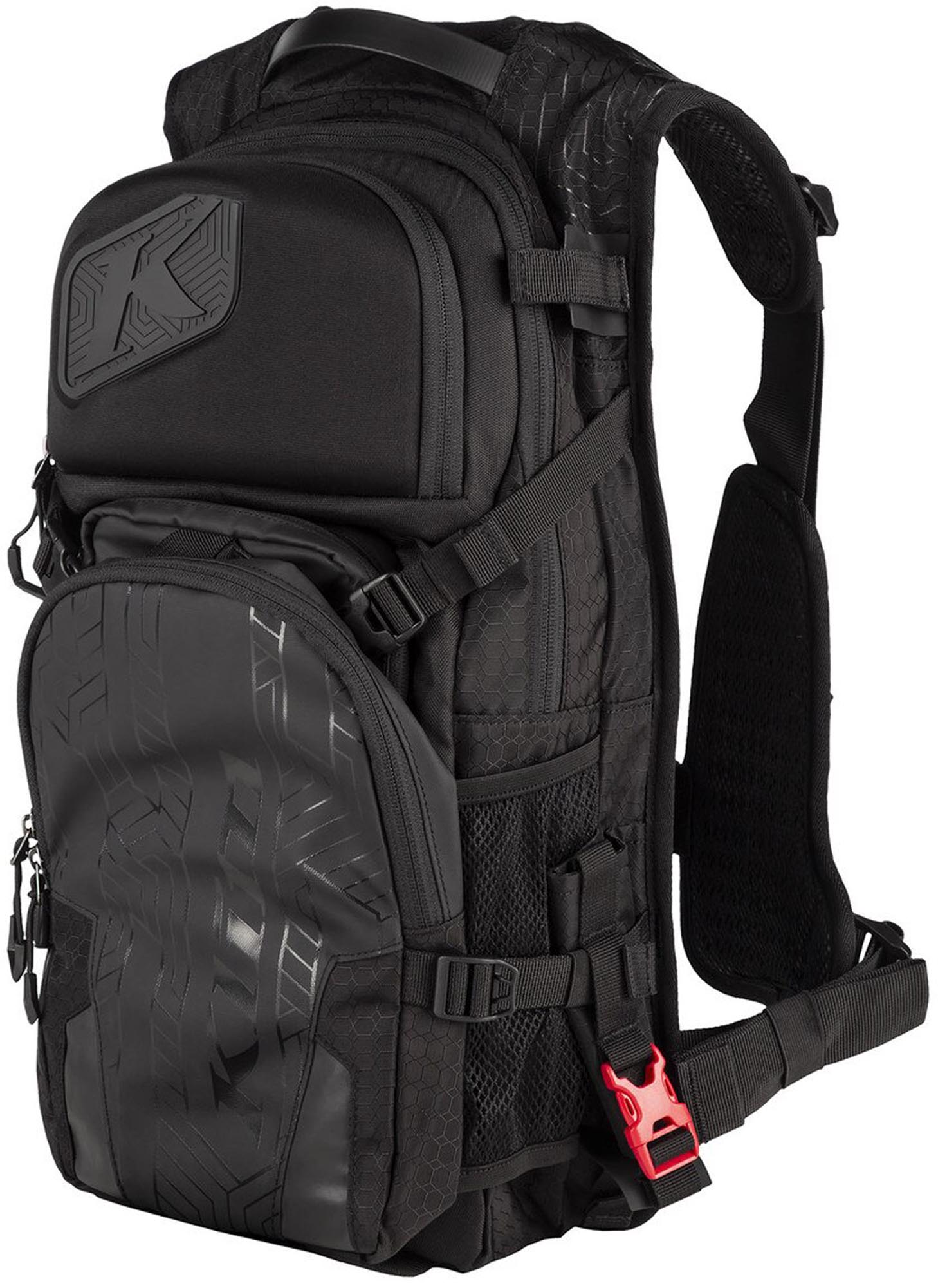Klim Men's Black Nac Pak 3L Hydrapak Hydration Backpack, For