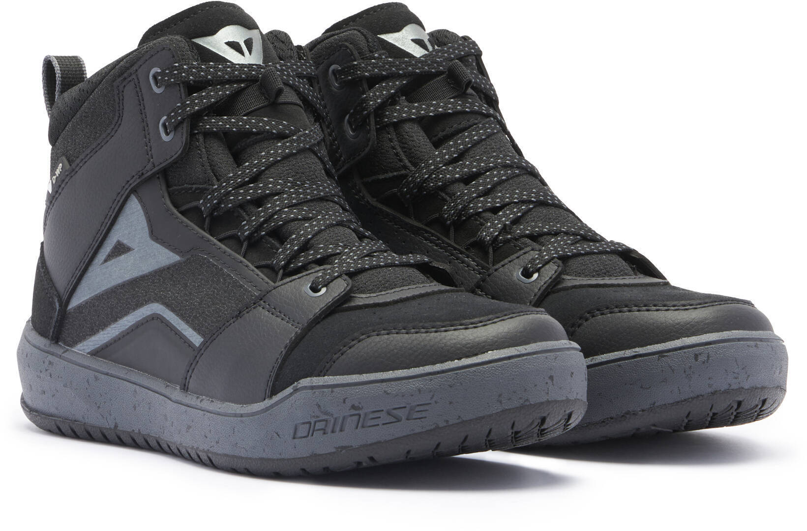 Dainese Suburb D-WP S26 Водонепроницаемые женские мотоциклетные туфли Черный/Серый 36 