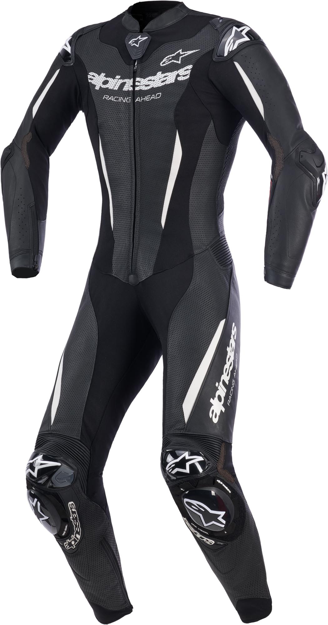 Alpinestars Stella GP-R7 Женский кожаный костюм из одной части мотоцикла Черный 44 