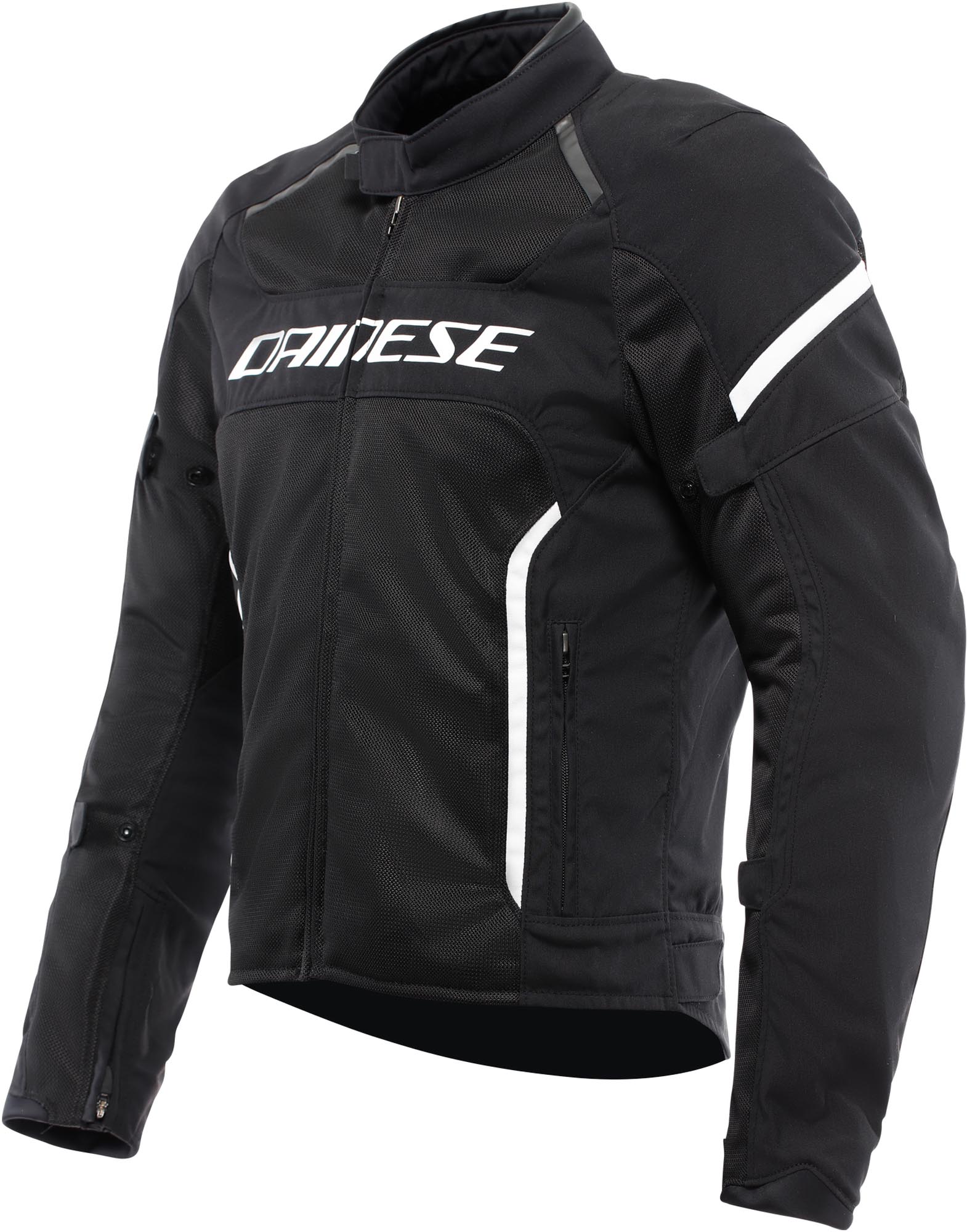 Dainese Air Frame 3 2.0 Мотоциклетная текстильная куртка Черный/Белый 56 