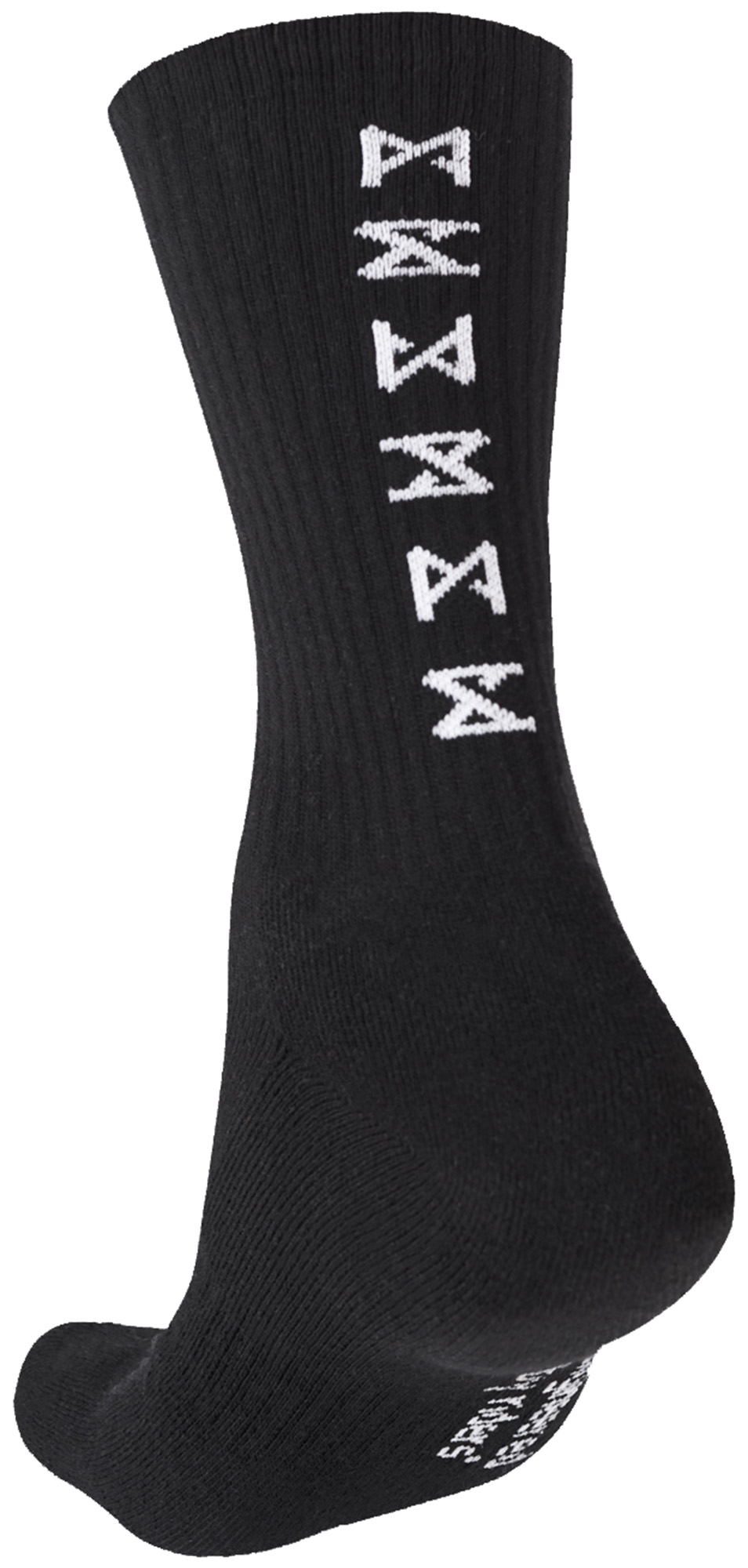 Side view of Pando Moto Brake & Gear Socks, black, Size 37 38 39 40 41 for Men