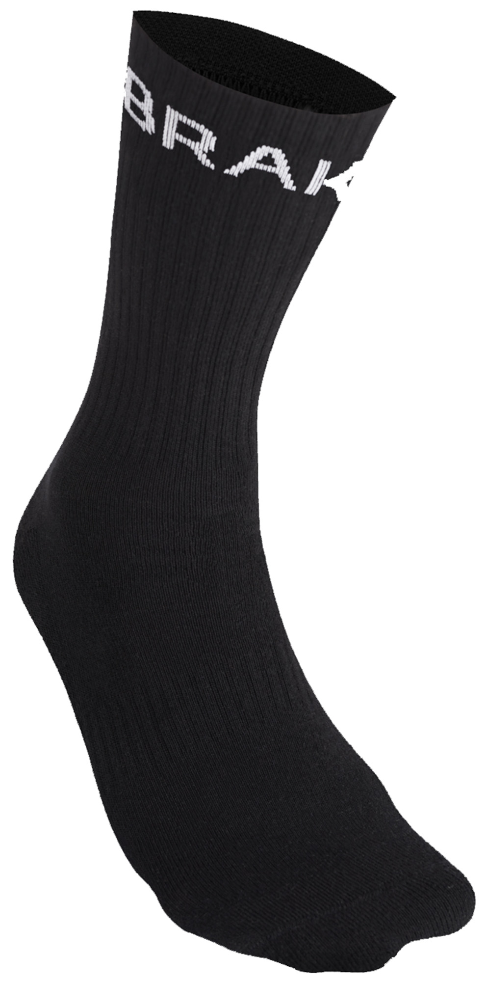 Side view of Pando Moto Brake & Gear Socks, black, Size 37 38 39 40 41 for Men