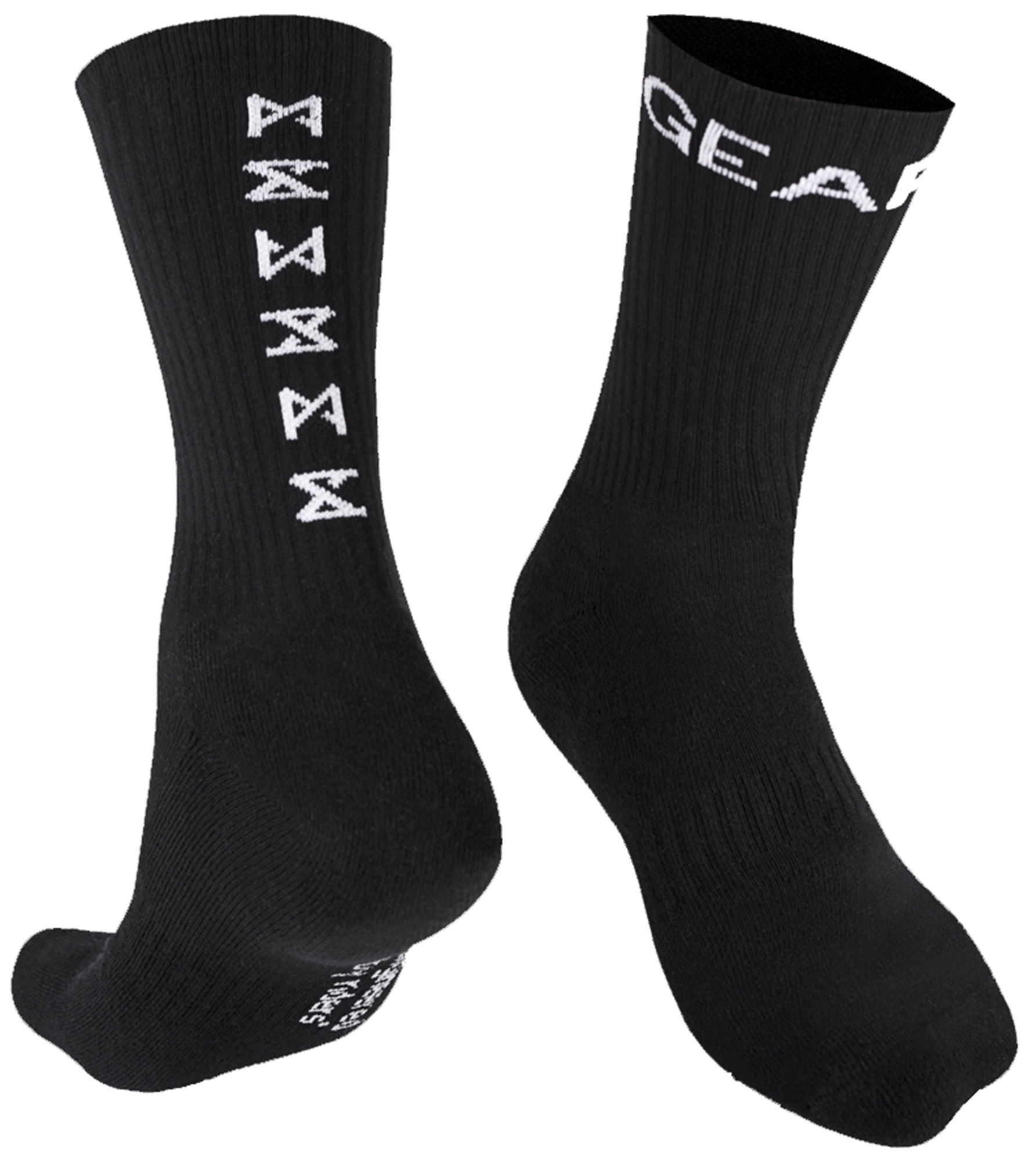 Pando Moto Brake & Gear Chaussettes, noir, taille 41 42 43 44 45 pour Hommes