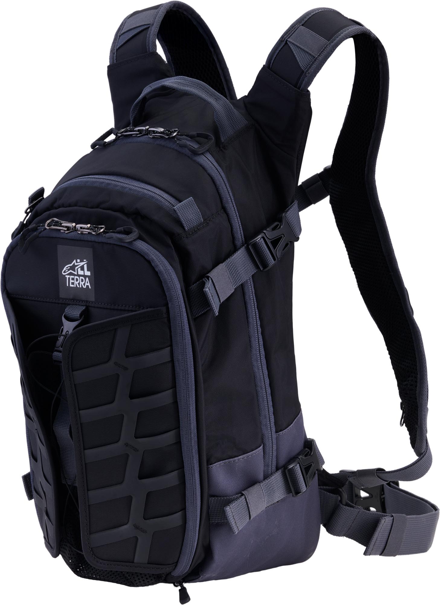 Alpinestars AT-15 Motorcycle Backpack, black-grey for Men-image-532124890
