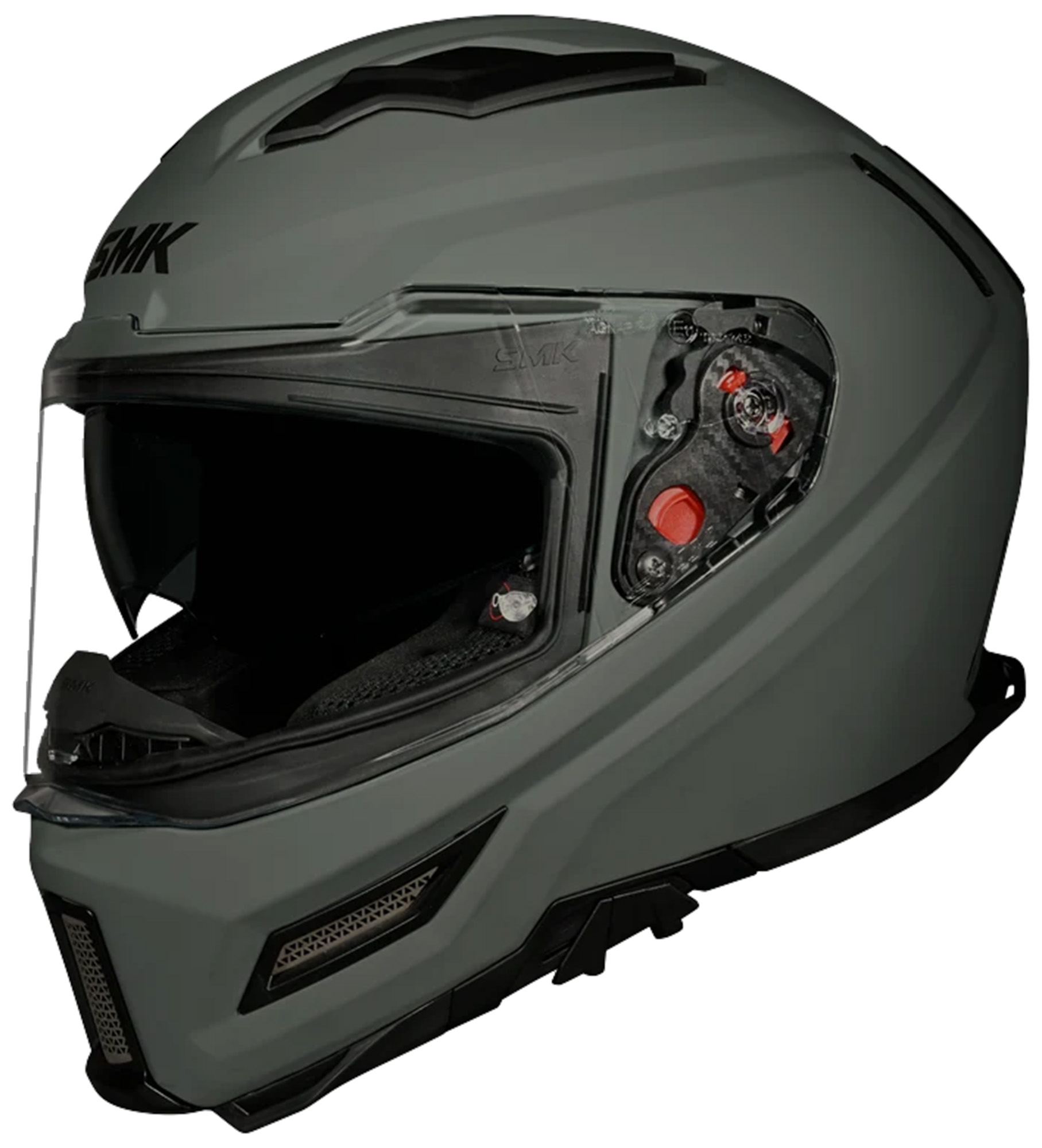 SMK Agnar Casque, gris, taille XS pour Hommes