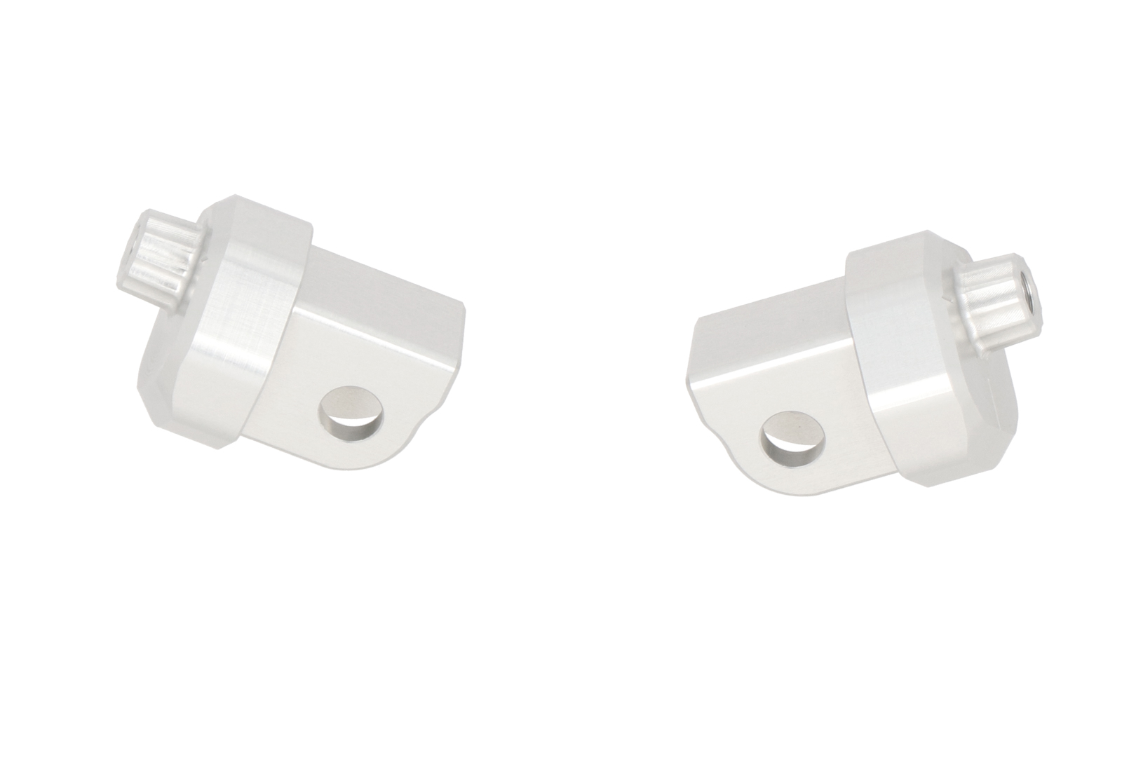 Sw-Motech Unisex Silver Mounting Kit For Evo Footrest - Cfmoto 800Mt-X (24-).