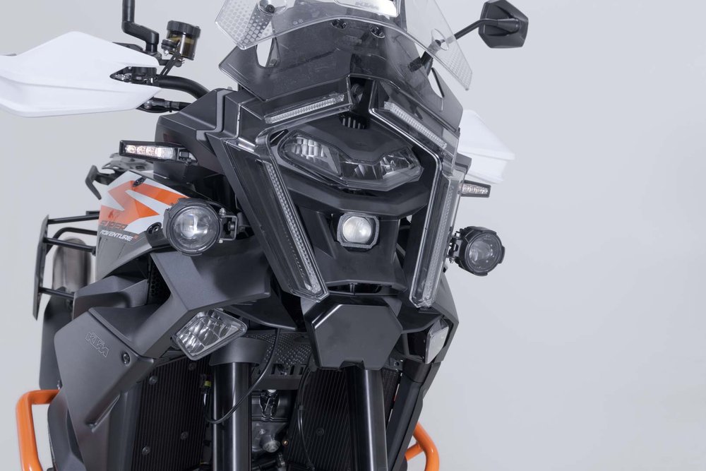 SW-Motech Light Mounts - Svarta. KTM 1390 Super Adventure S / EVO (24-).
