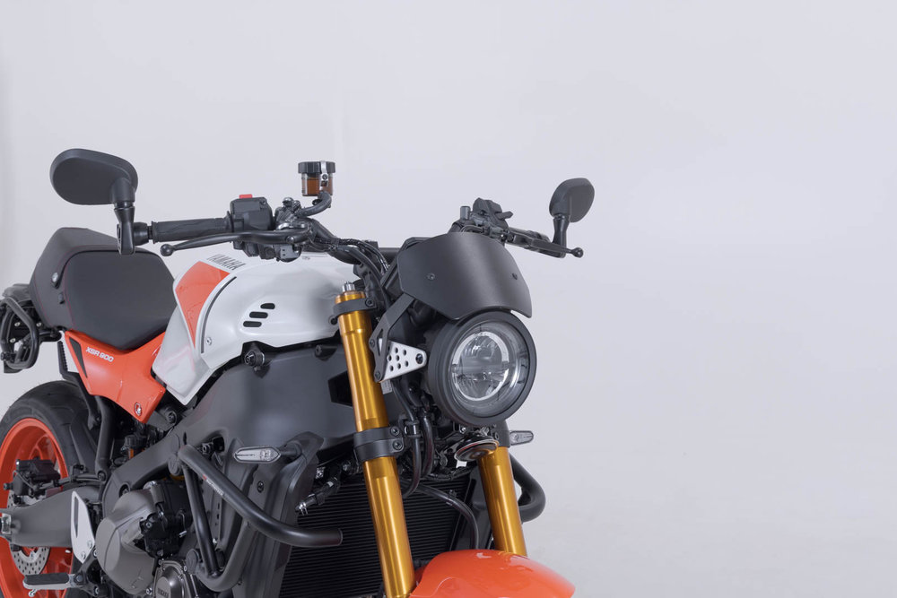 SW-Motech Windscreen - Black. Yamaha XSR900 (21-).