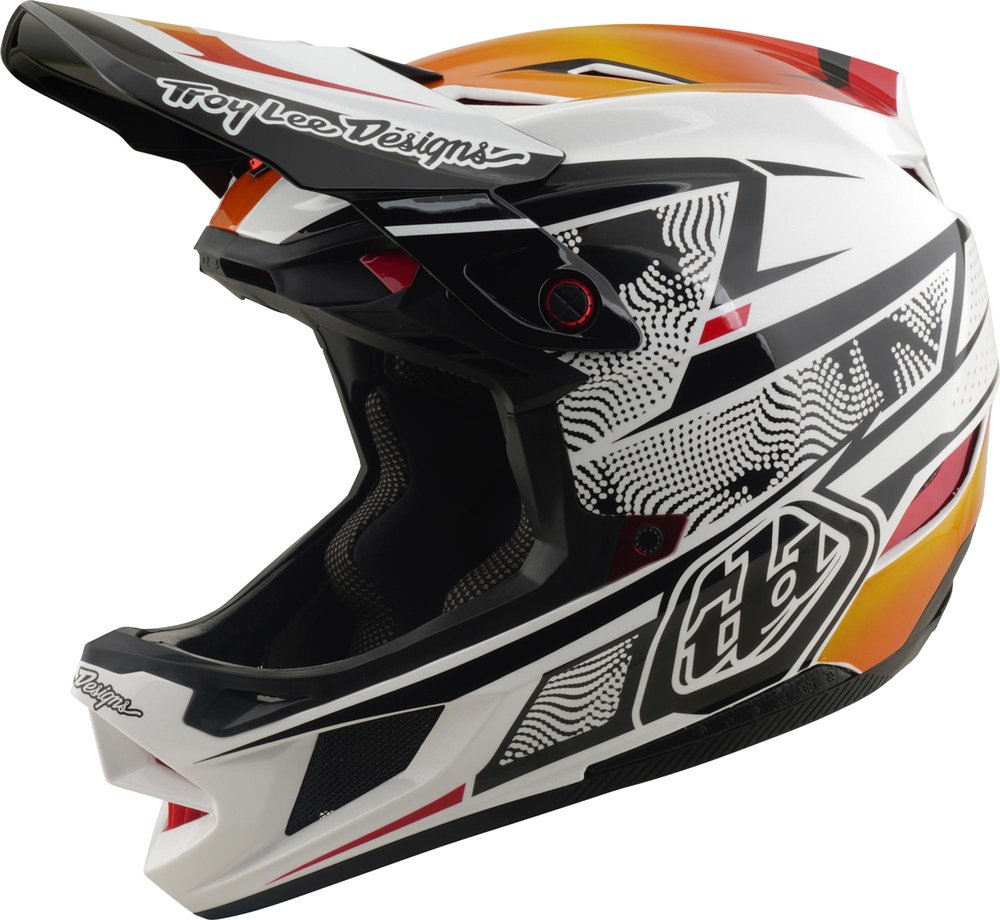 Troy Lee Designs D4 Composite MIPS Lined Up Alamäkikypärä