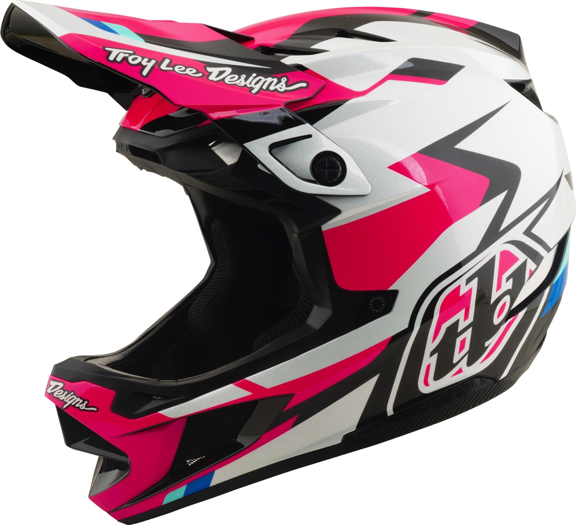 Troy Lee Designs D4 Polyacrylite MIPS Roamer Downhill Helmet, red, Size L for Men-image-728325178