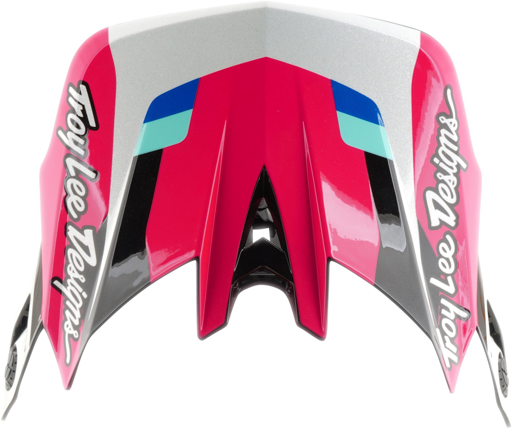 Side view of Troy Lee Designs D4 Polyacrylite MIPS Roamer Downhill Helmet, red, Size XL for Men