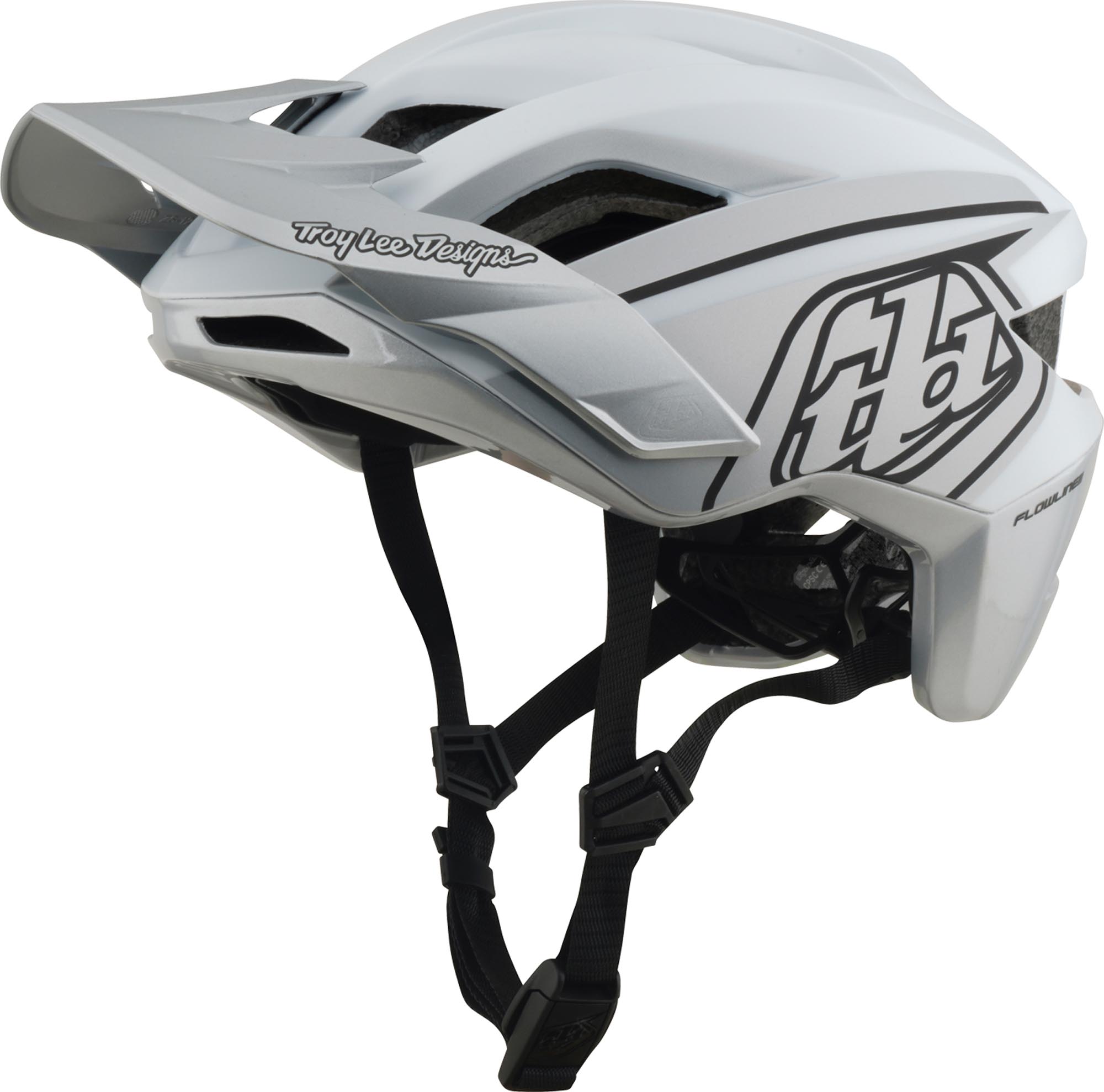 Troy Lee Designs Flowline SE Mips Phantom Bicycle Helmet, white for Men-image-728325296
